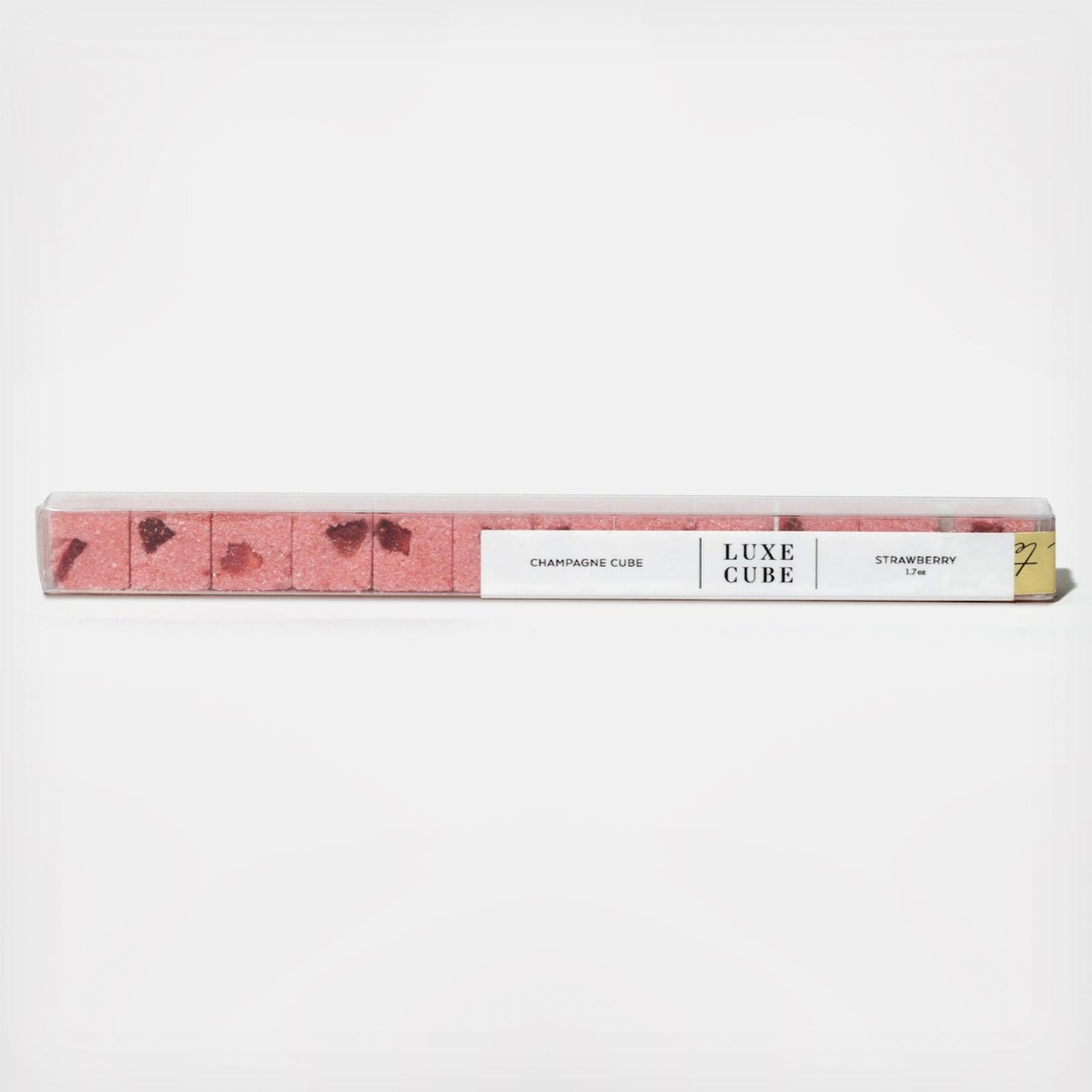 Strawberry Stick Mixology Cube, Set of 2