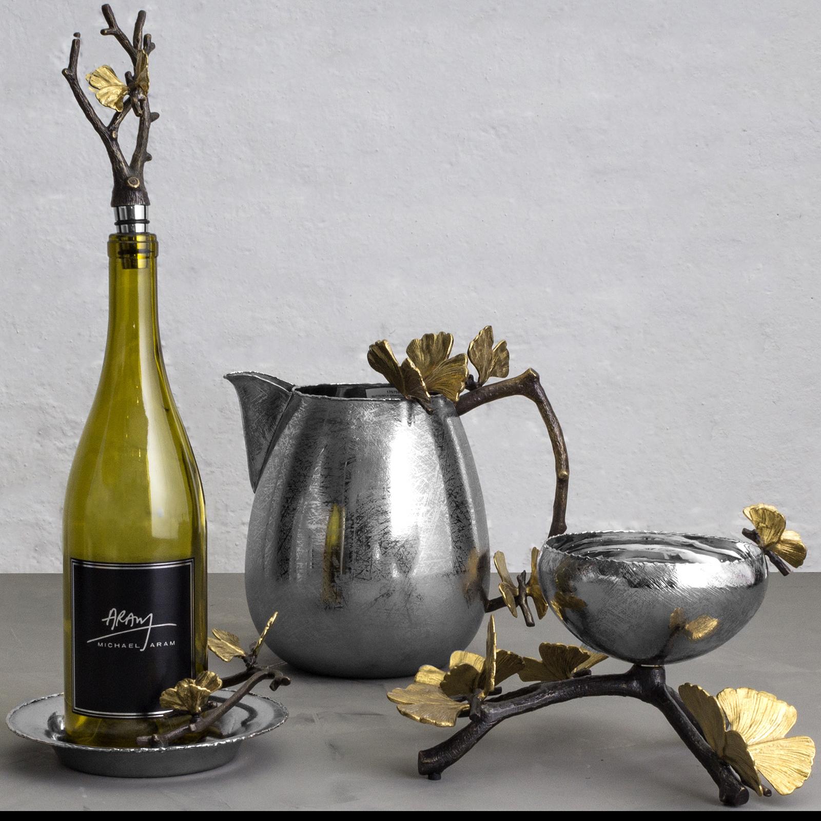 Butterfly Ginkgo Wine Coaster