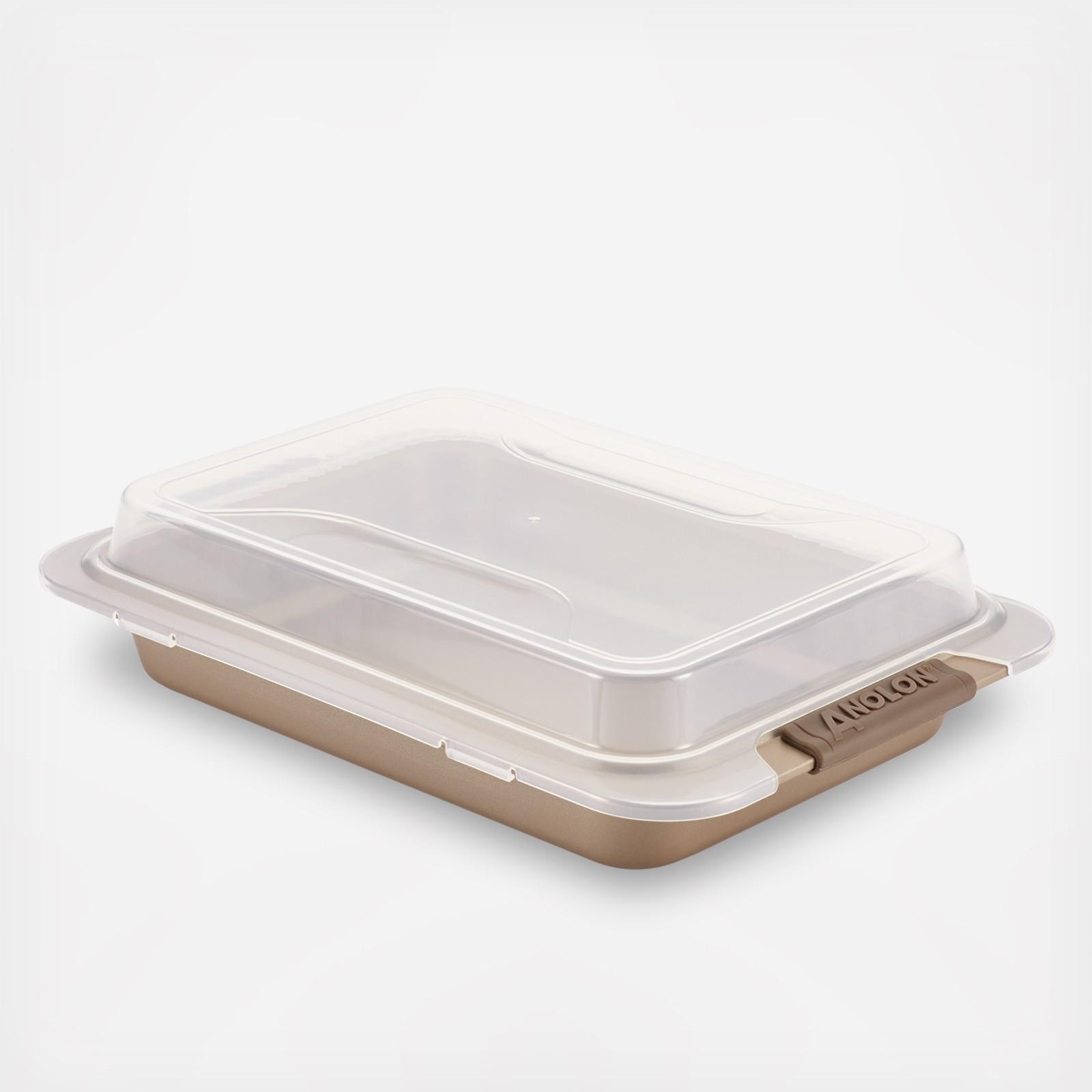 Advanced Bronze Nonstick Covered Cake Pan