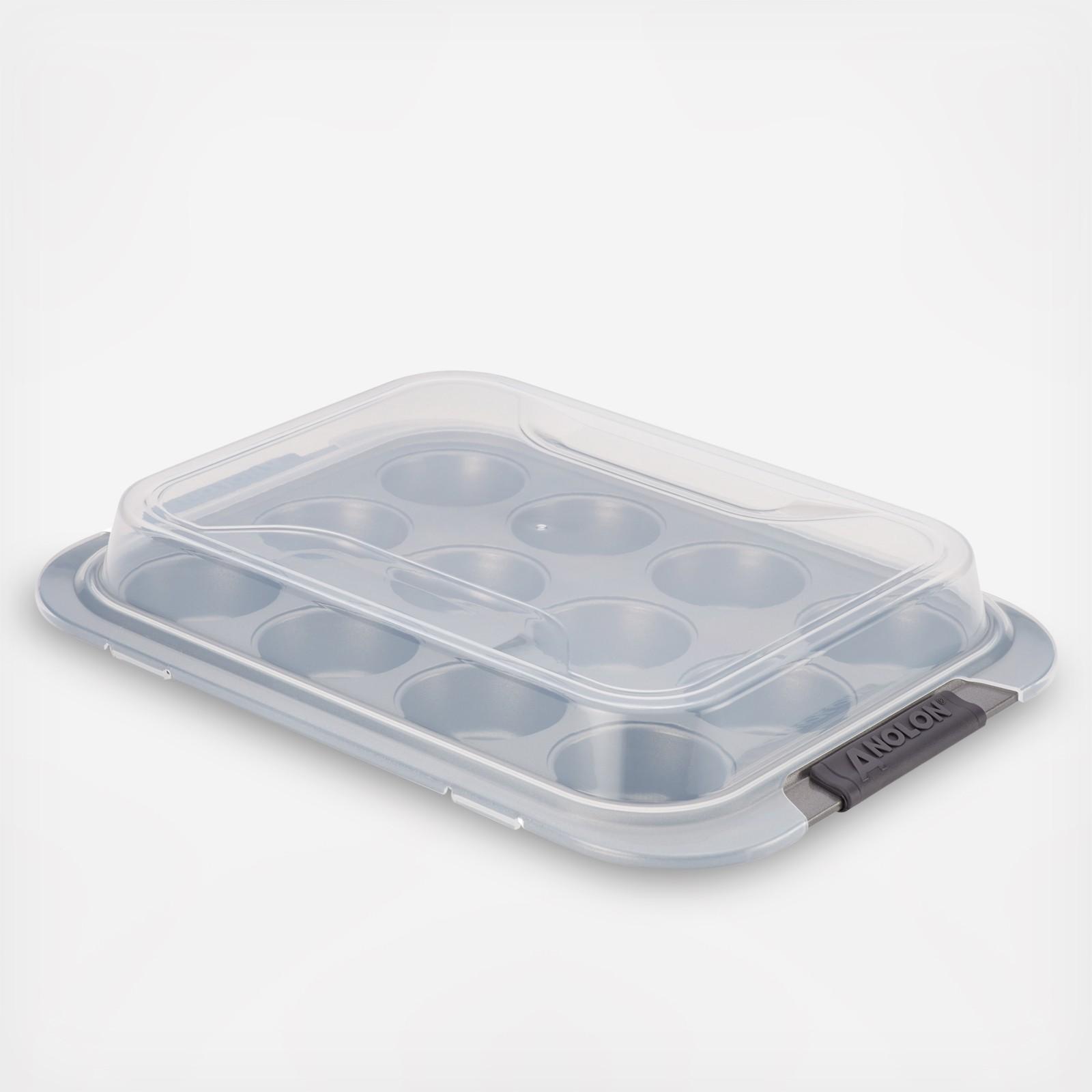 Advanced Nonstick 12-Cup Covered Muffin Pan