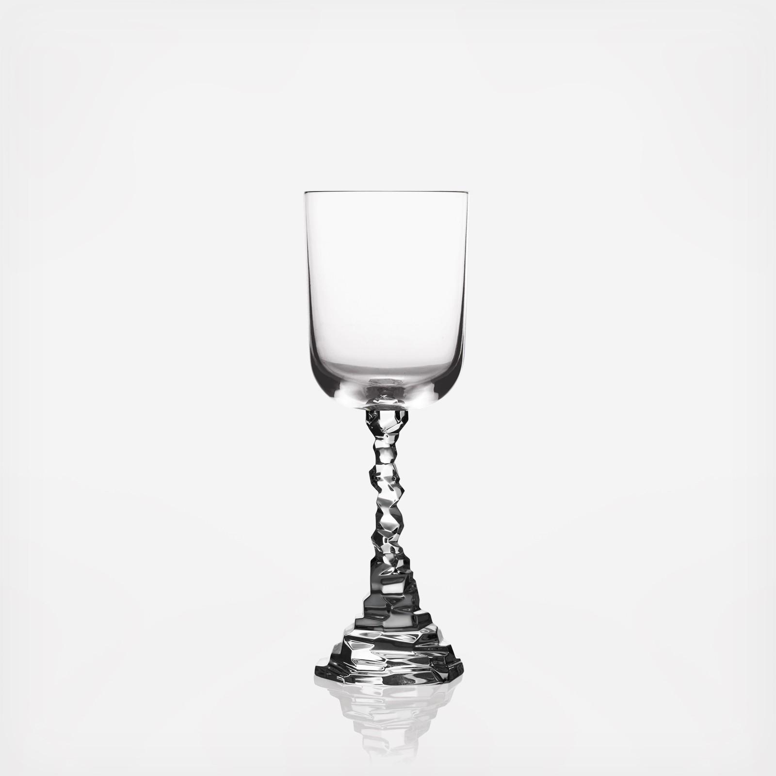 Rock Wine Glass
