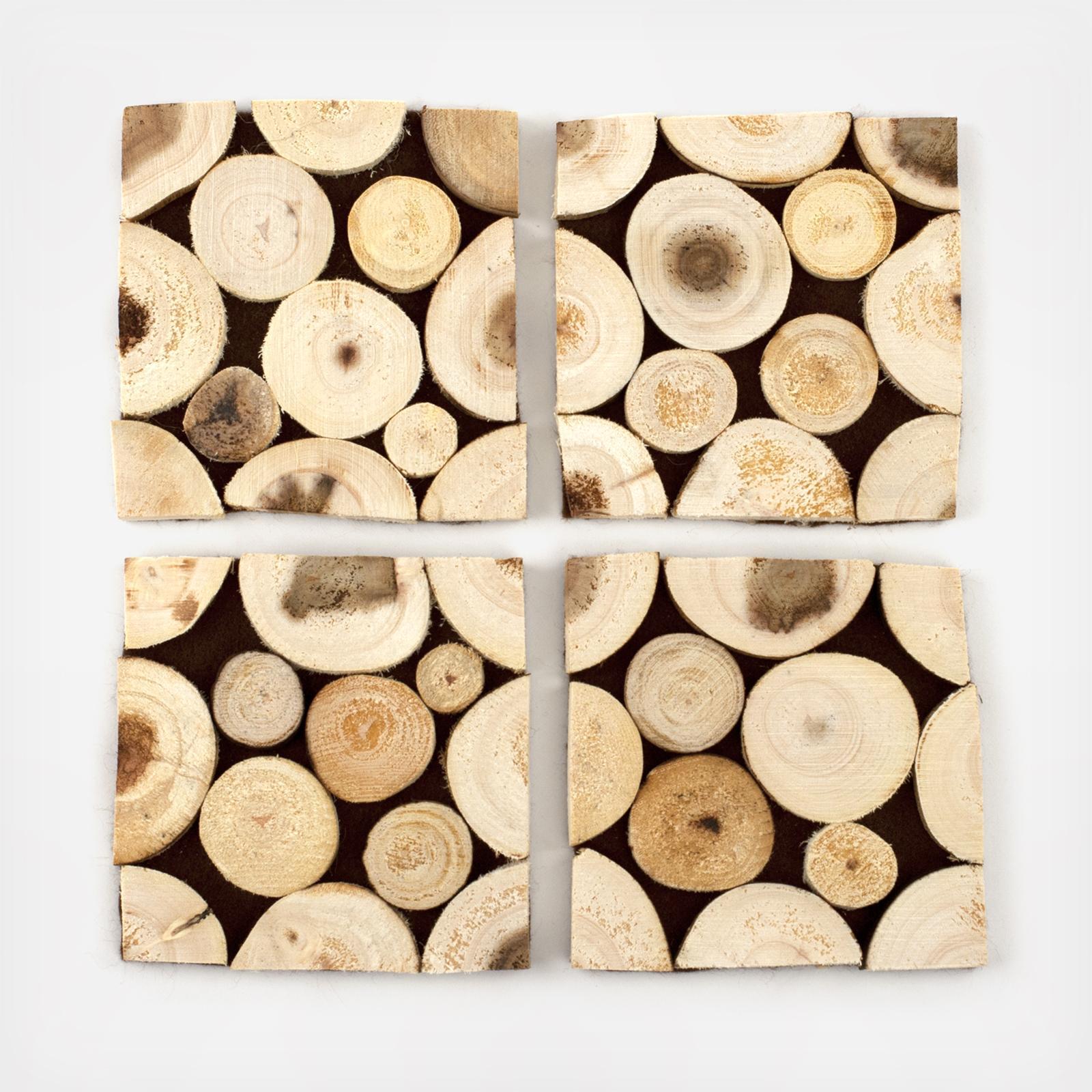 Branch Coaster, Set of 4