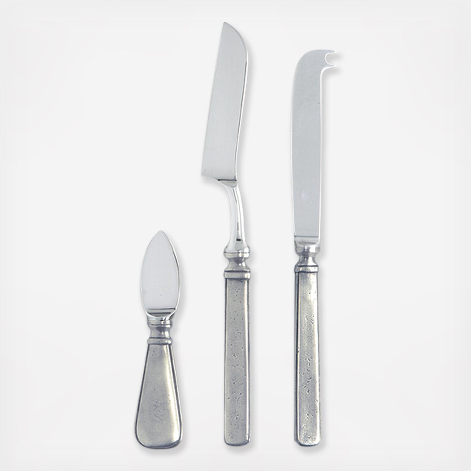 Gabriella 3-Piece Cheese Knife Set