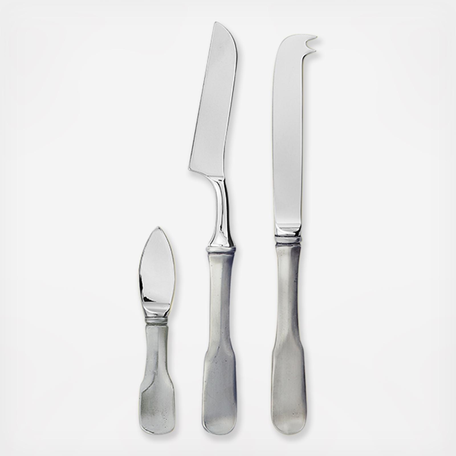 Olivia 3-Piece Cheese Knife Set