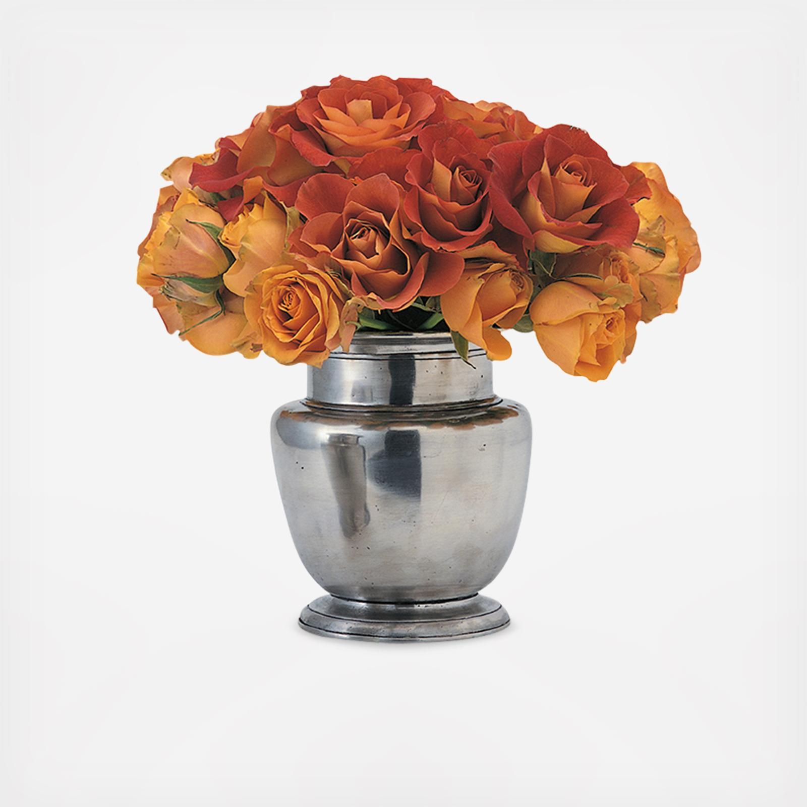 Rimmed Vase