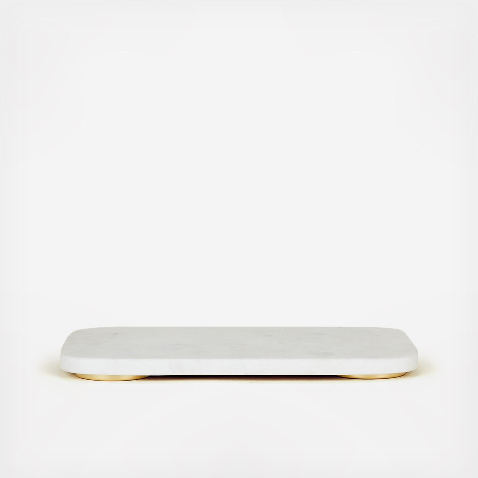 Mara Marble & Brass Serving Board