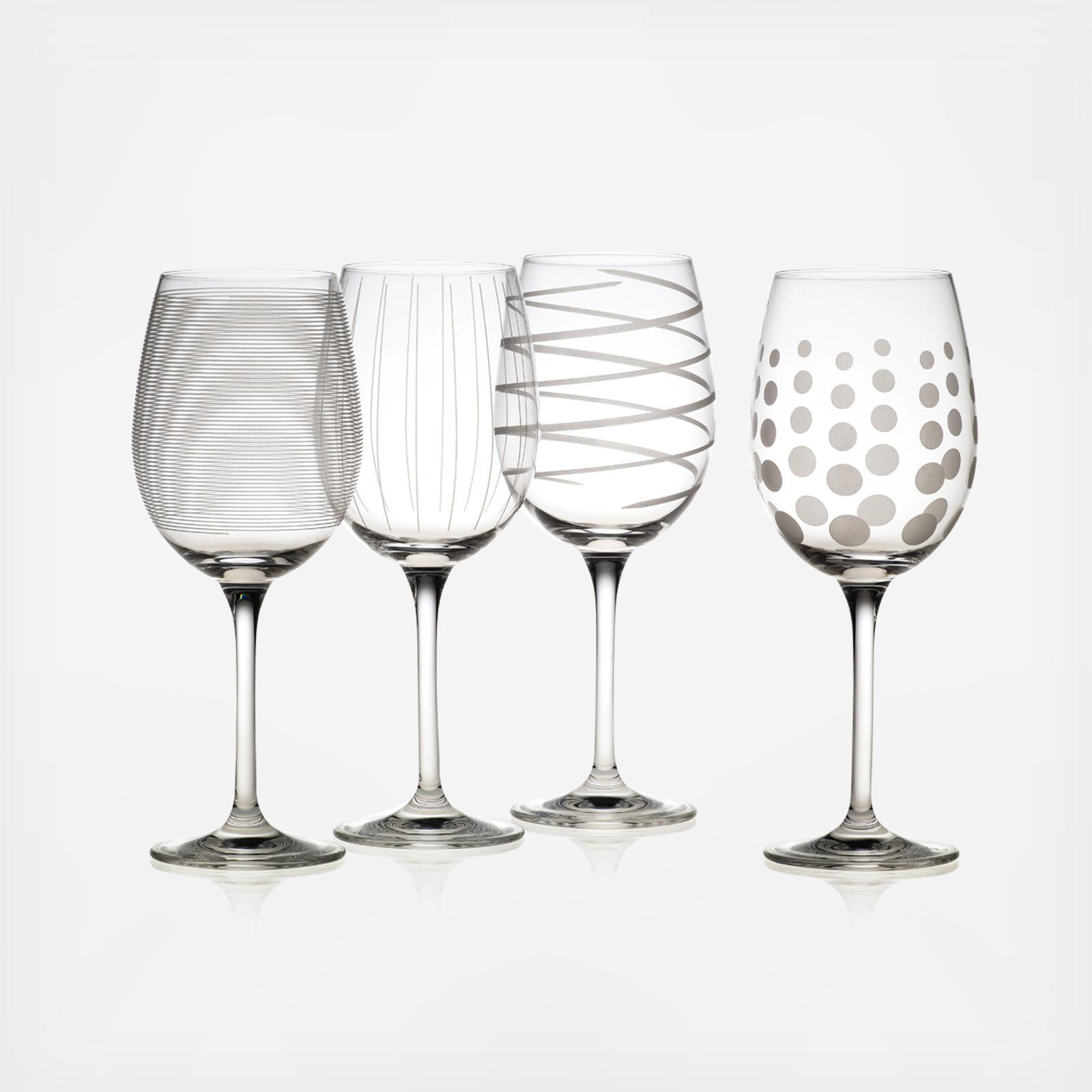 Cheers White Wine Glass, Set of 4