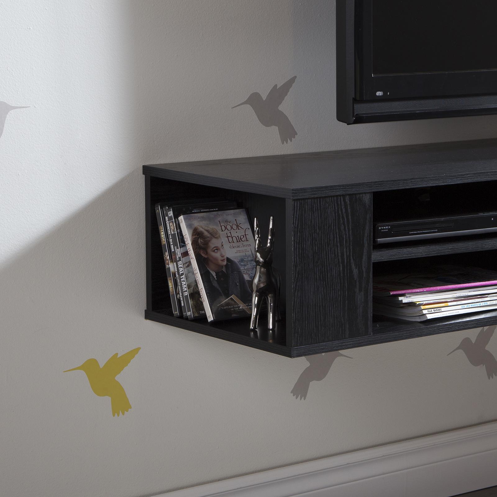 City Life Wide Wall Mounted Media Console