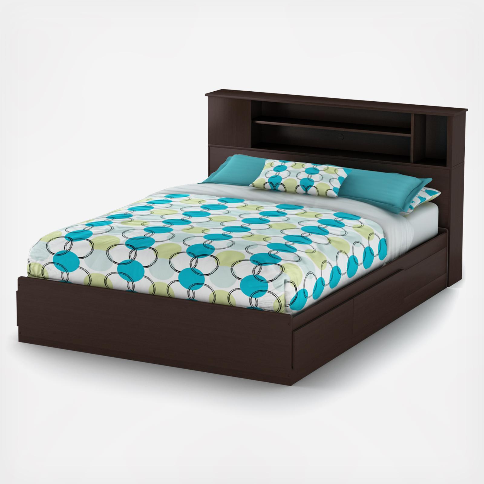 Vito Bookcase Headboard