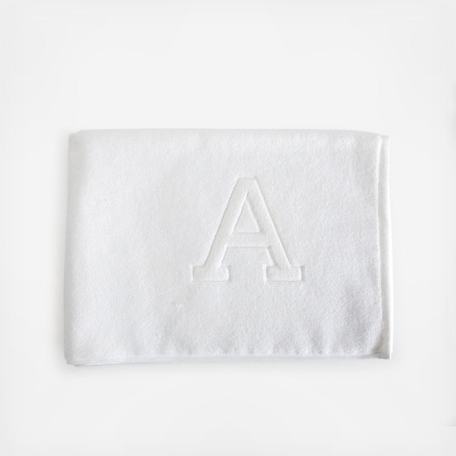 Auberge Monogrammed Tub Mat