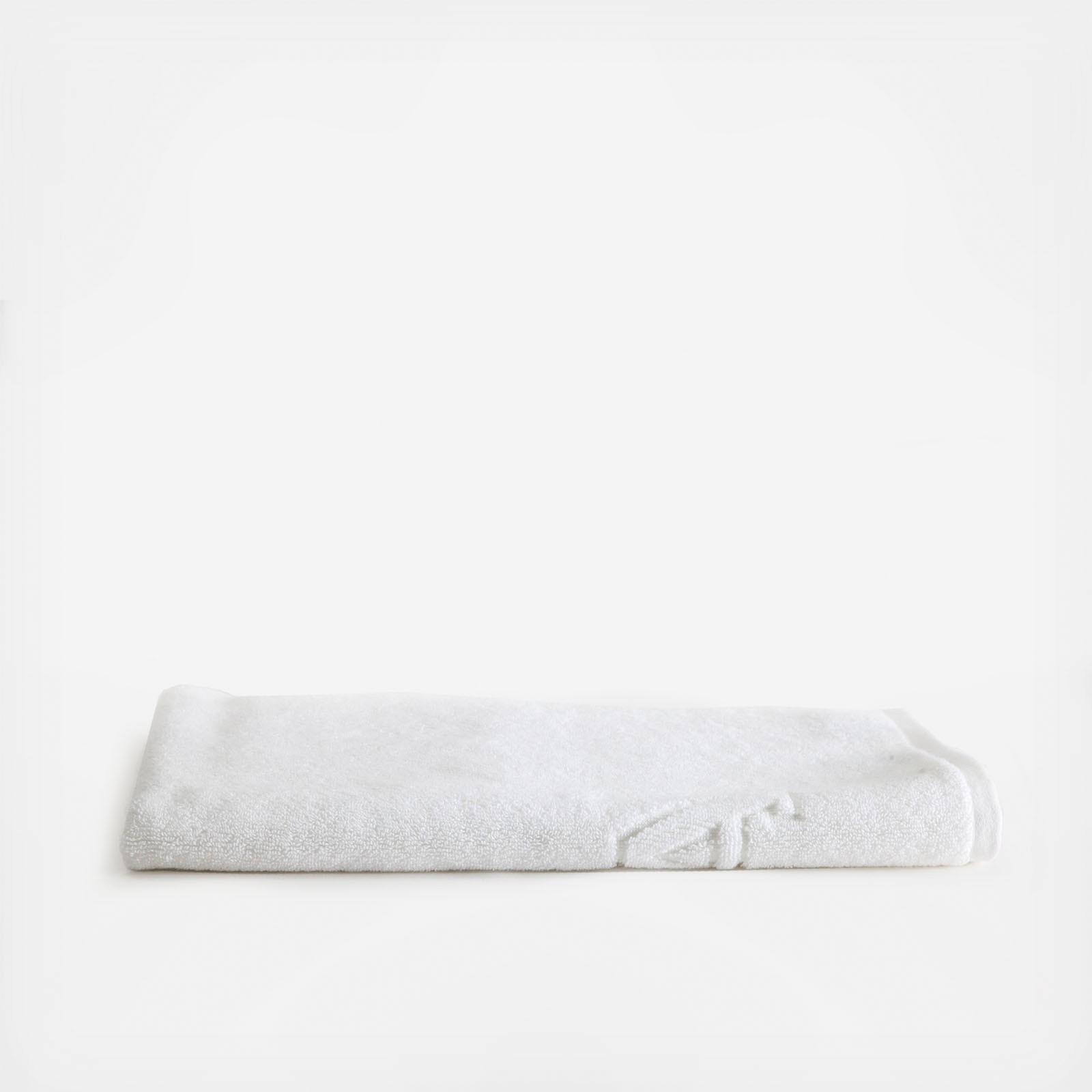 Auberge Monogrammed Hand Towel, Set of 4