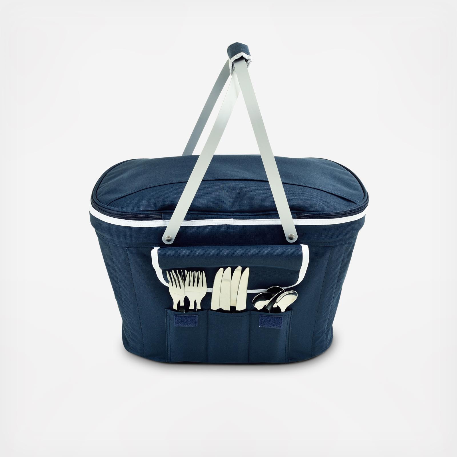 4-Person Equipped Insulated Folding Picnic Set