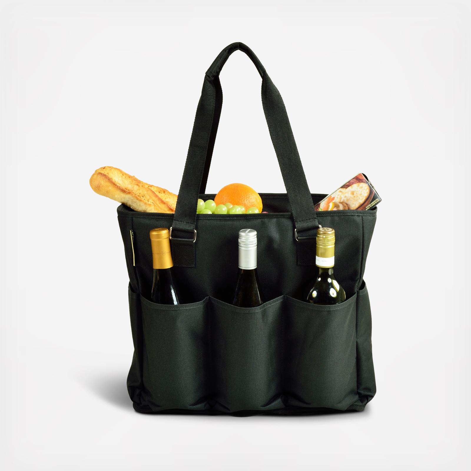 30-Can Multi Pocketed Extra Large Insulated Cooler Tote