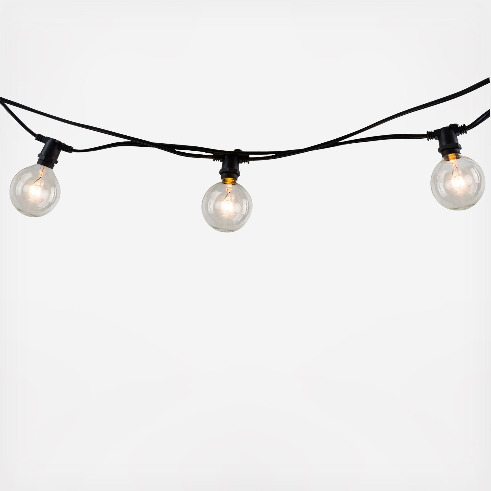 14' Incandescent String Light with Round Bulbs