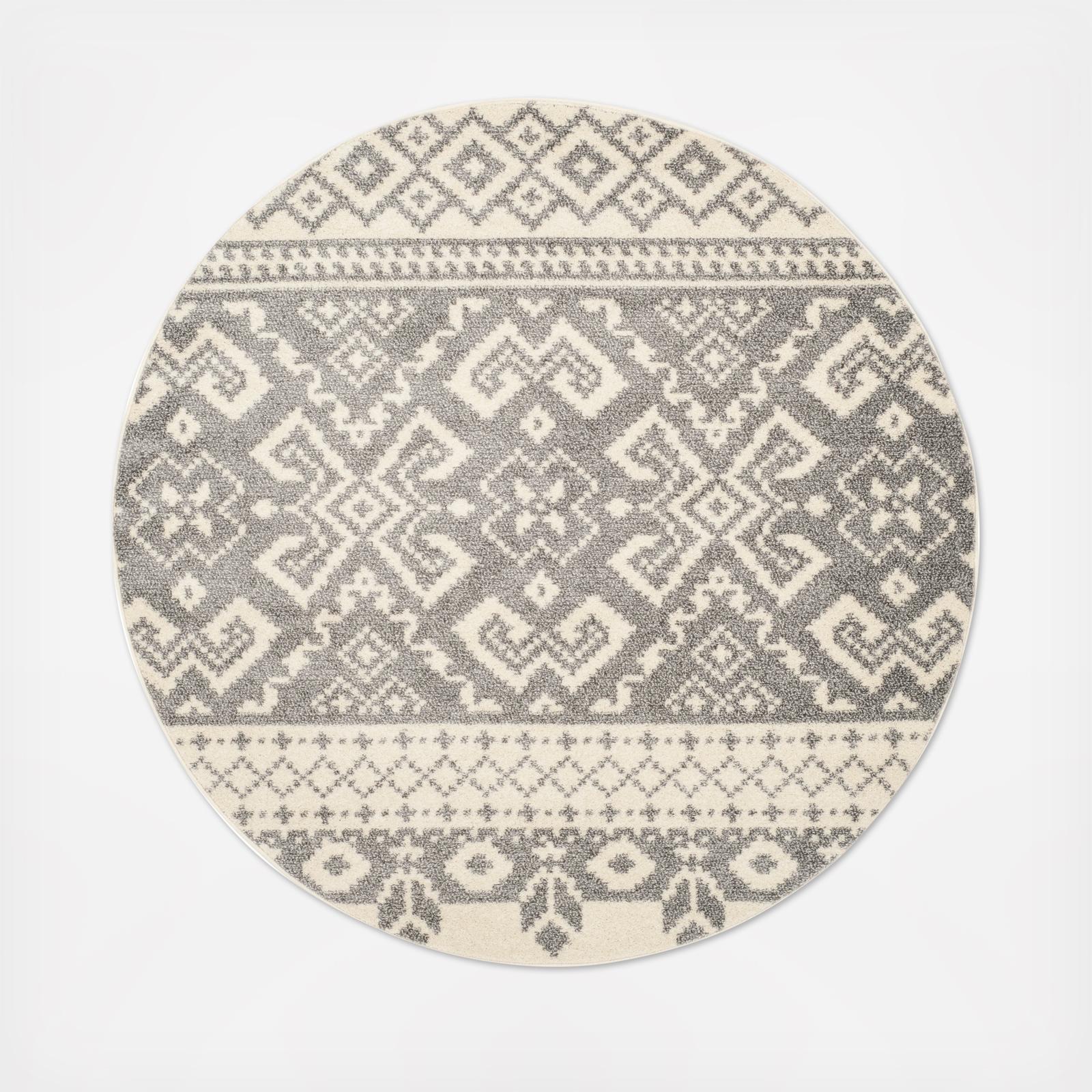 Adirondack Round Tribal Rug
