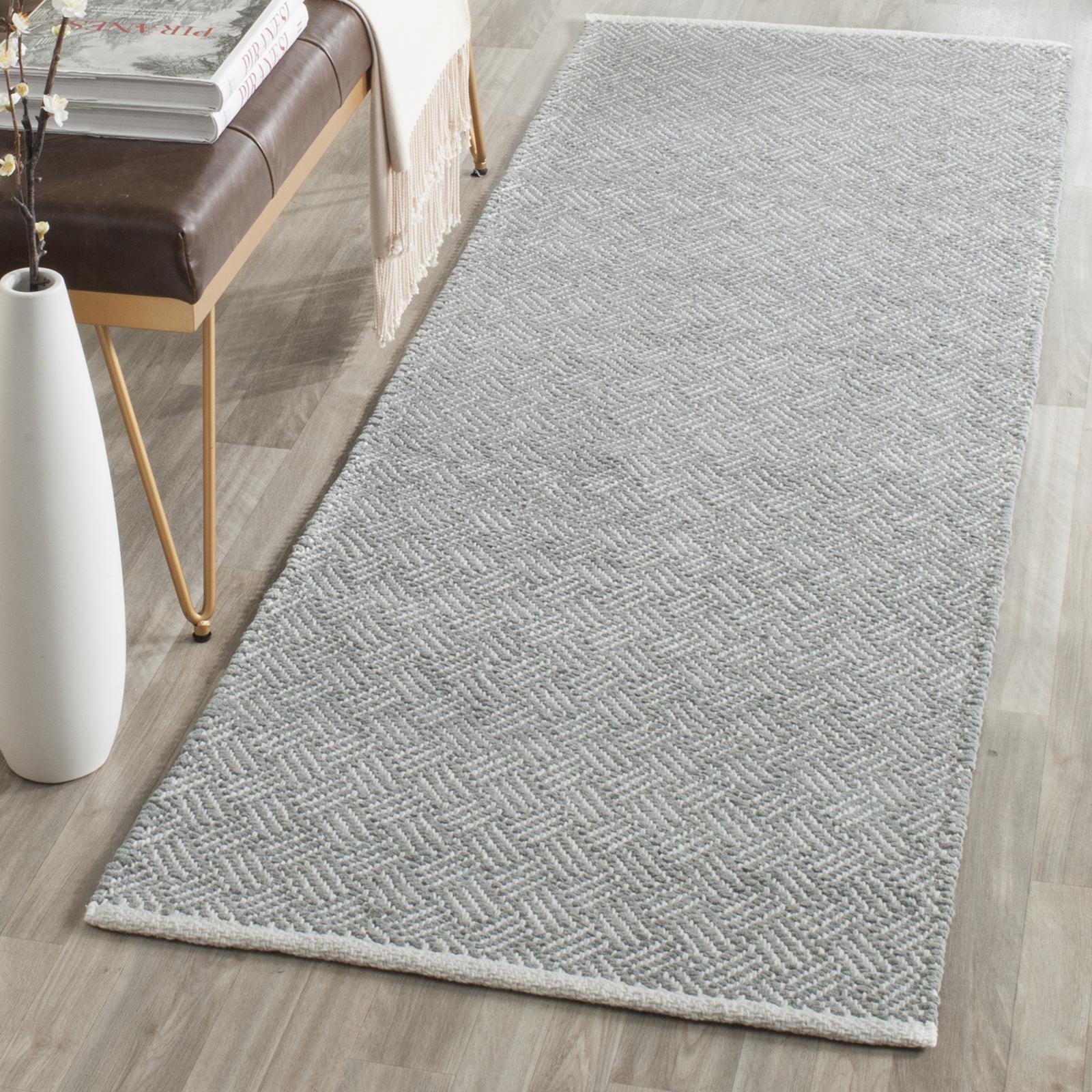 Boston Flat Weave Criss-Cross Runner