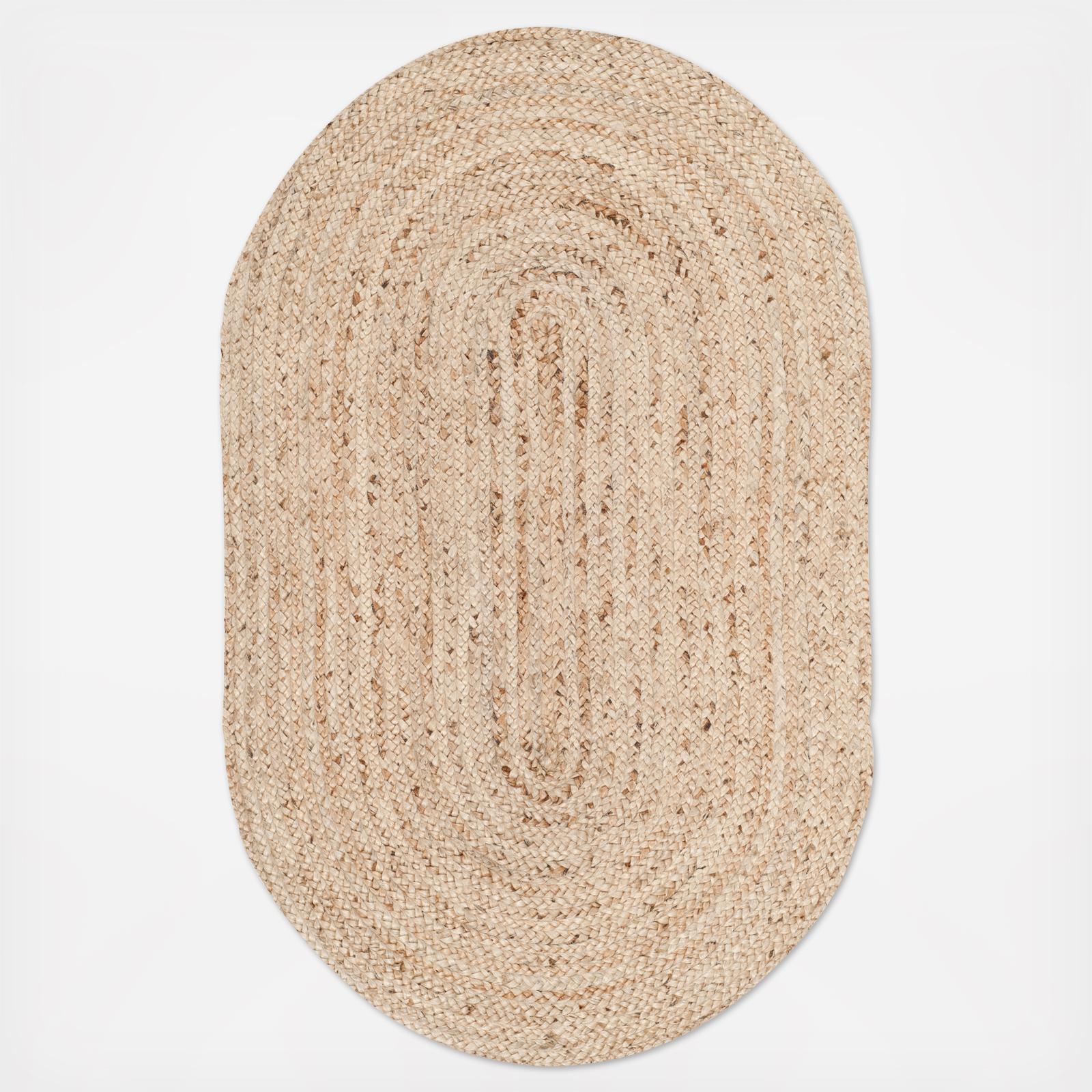Cape Cod Oval Flat Weave Rug