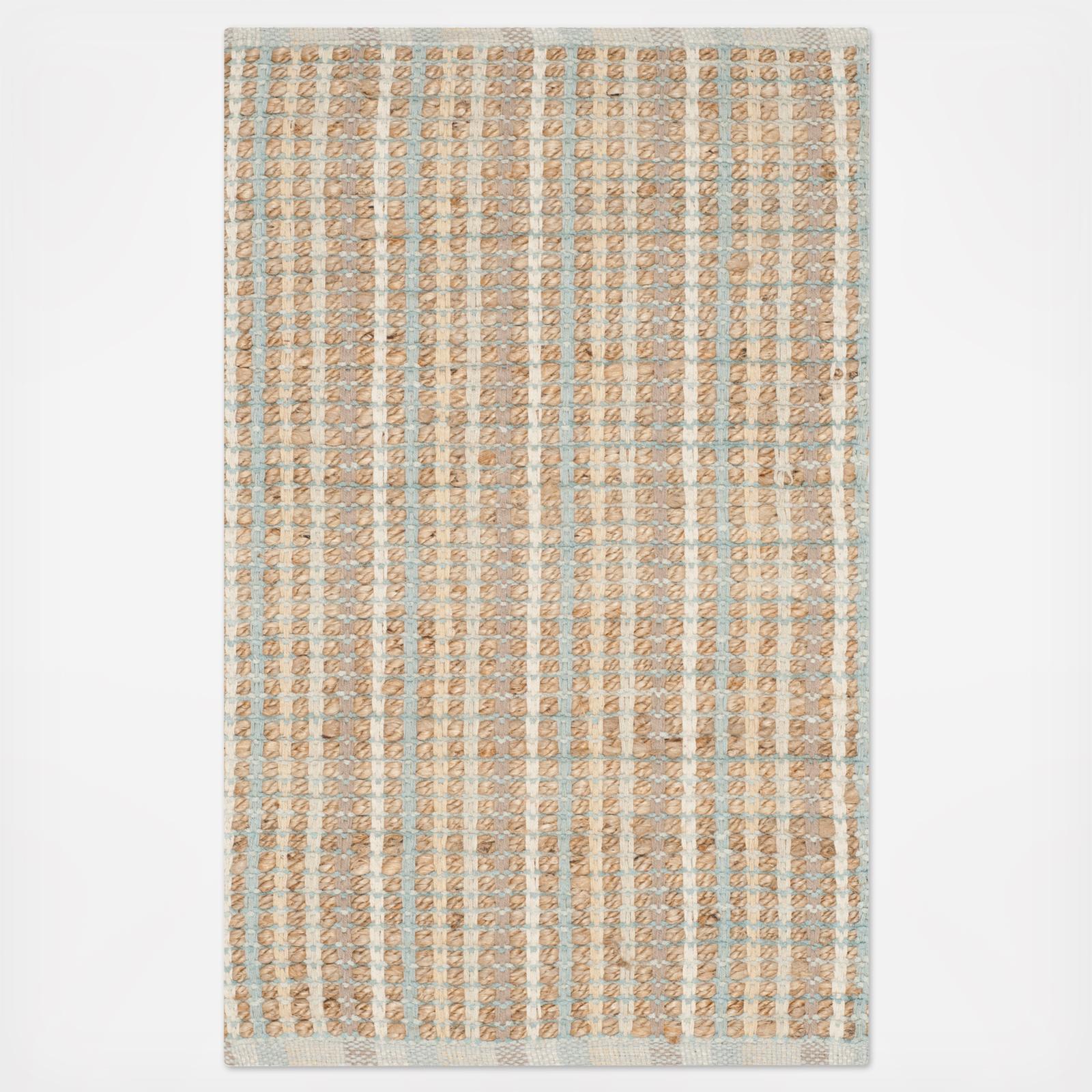 Cape Cod Flat Weave Striped Mat