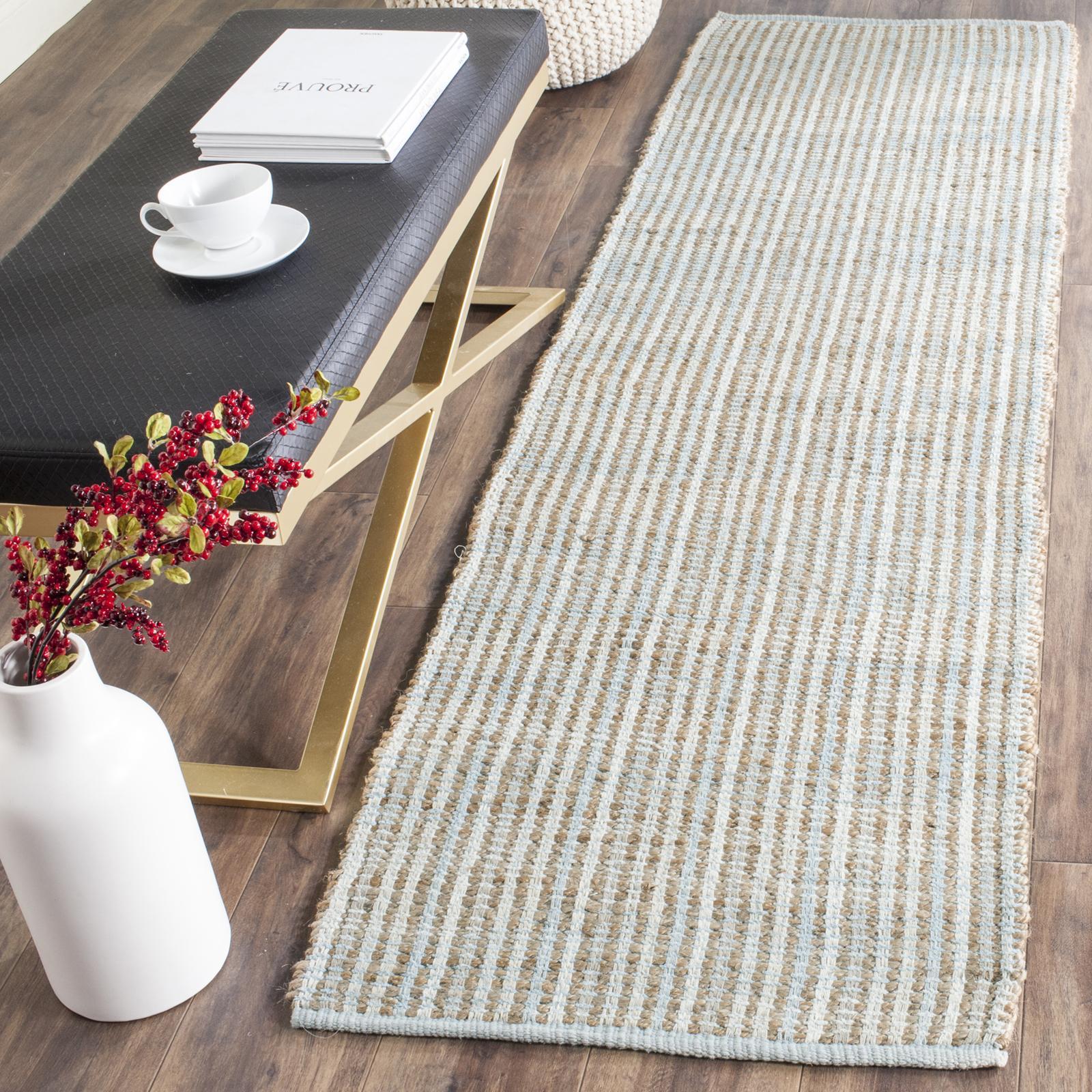 Cape Cod Flat Weave Striped Runner
