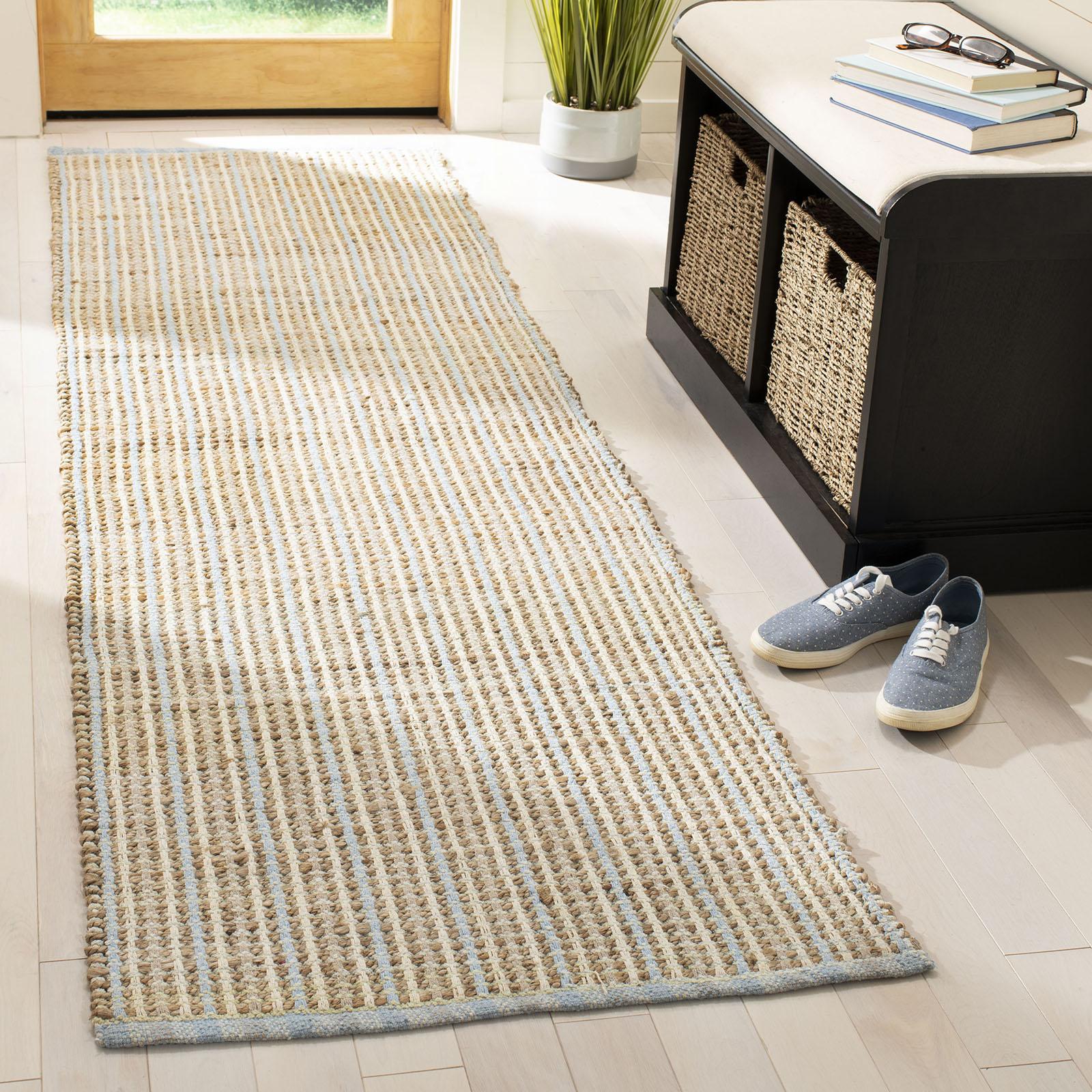 Cape Cod Flat Weave Striped Runner