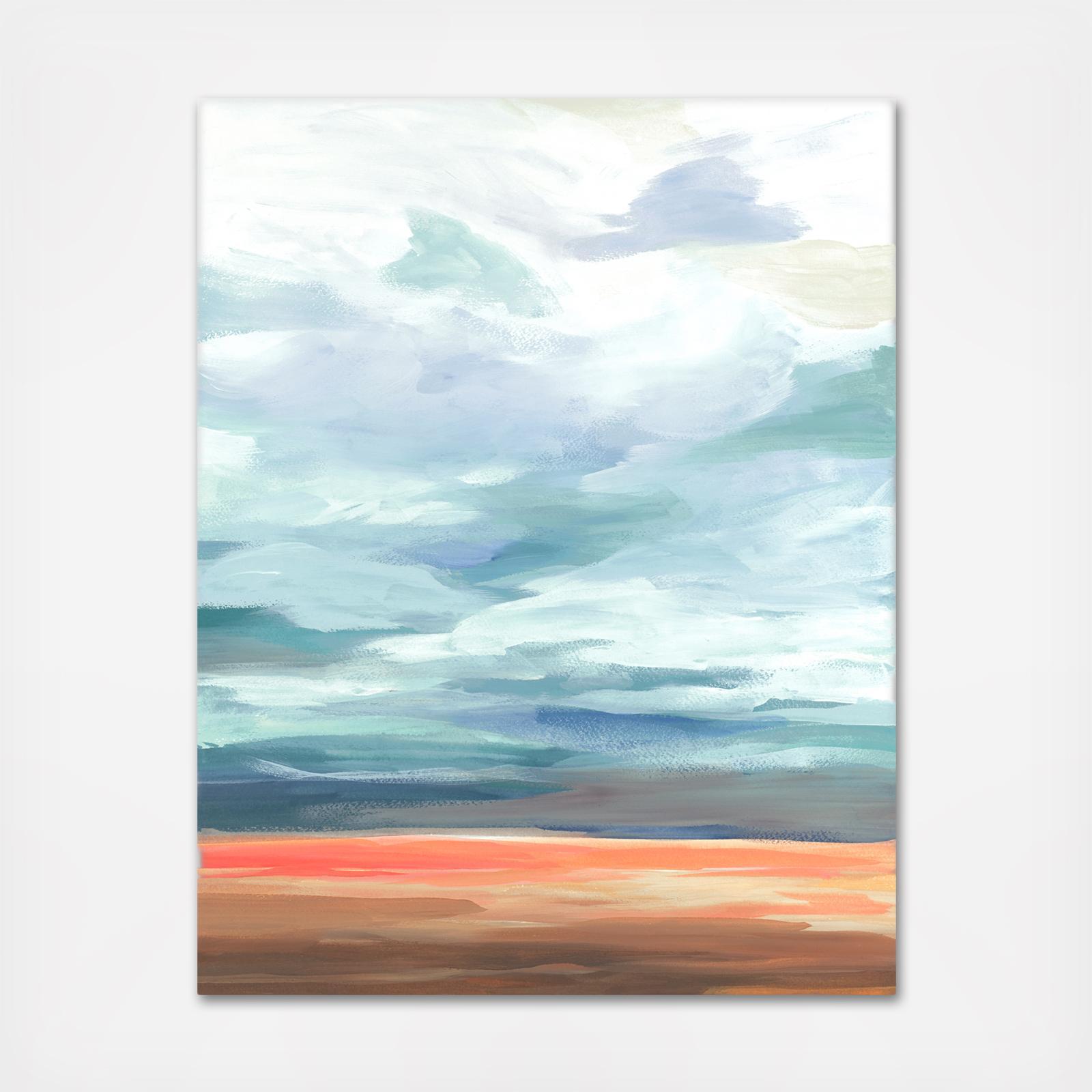 Crossing the Field Canvas Print