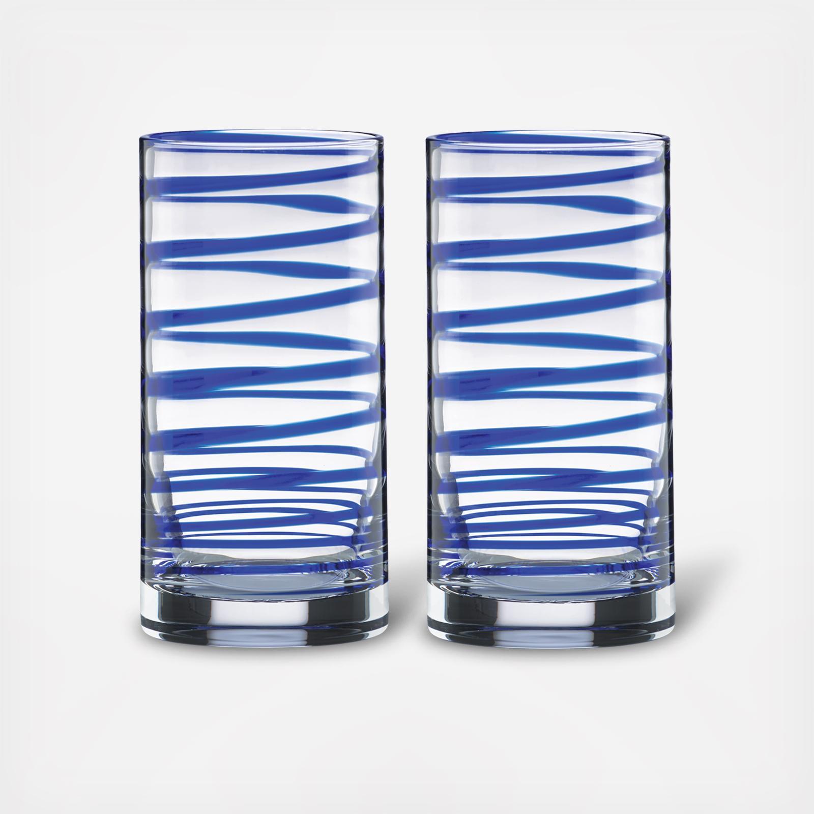 Charlotte Street Highball Glass, Set of 2