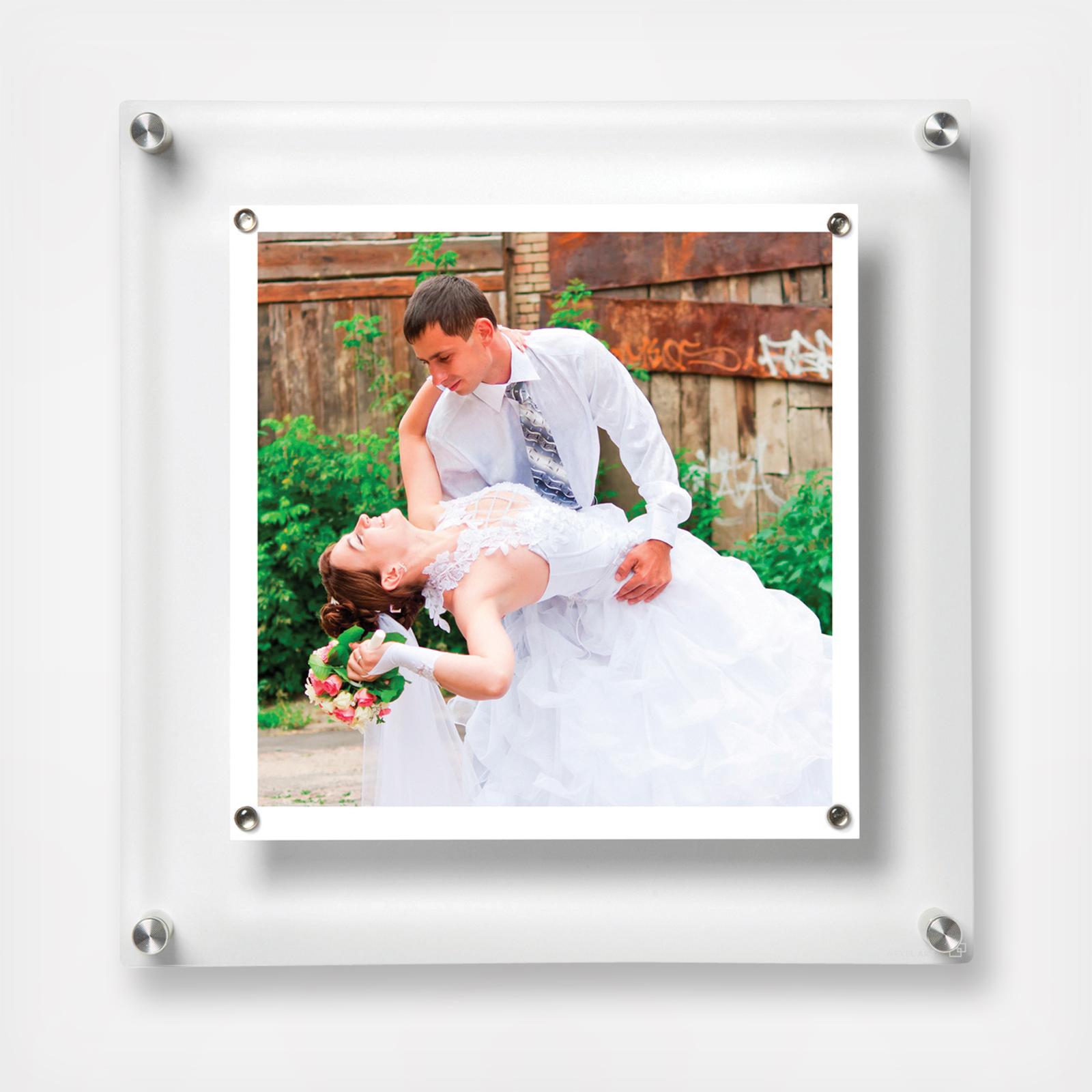 BeSquare Easy Change Memo Board + Magnet Wall Frame