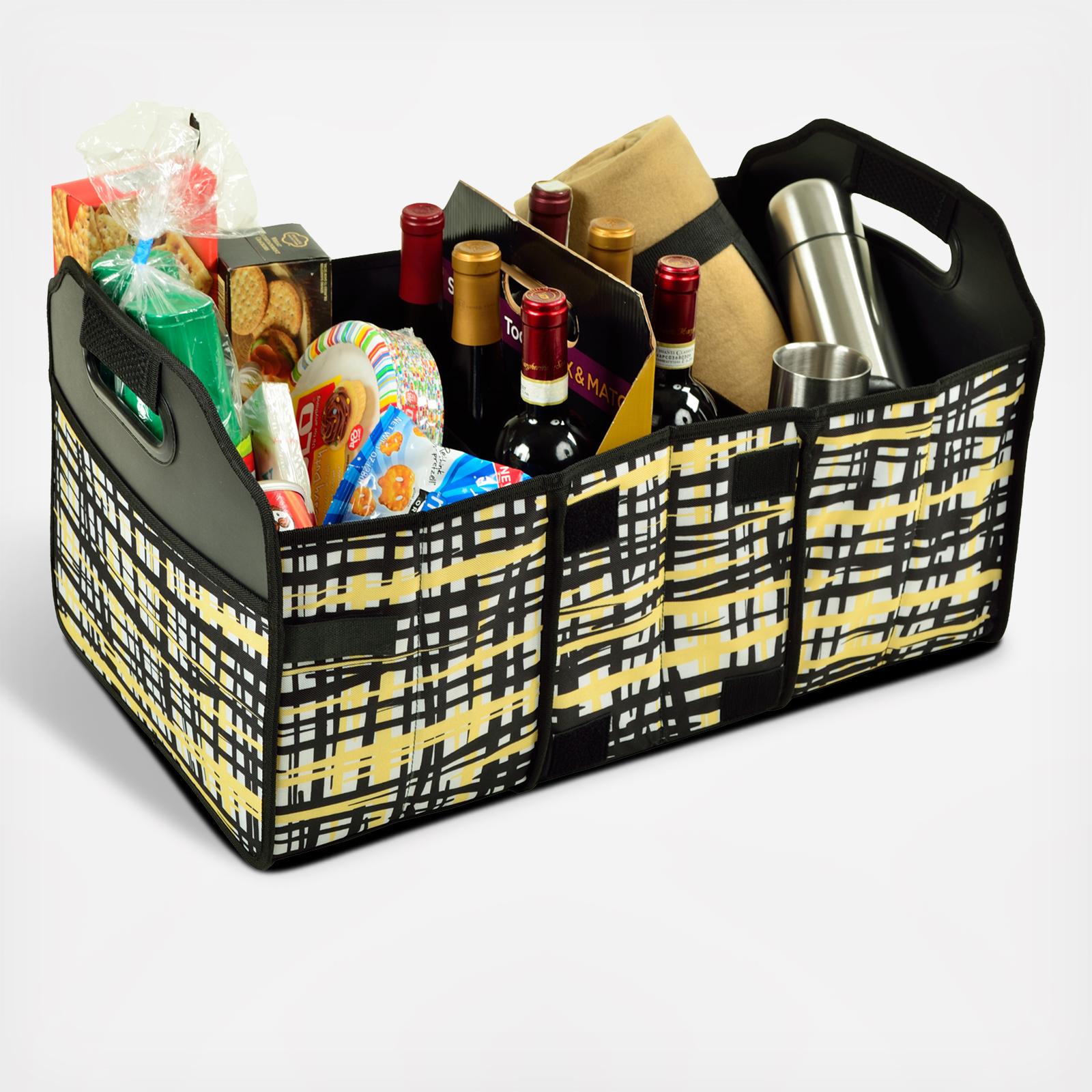 3-Section Folding Trunk Organizer