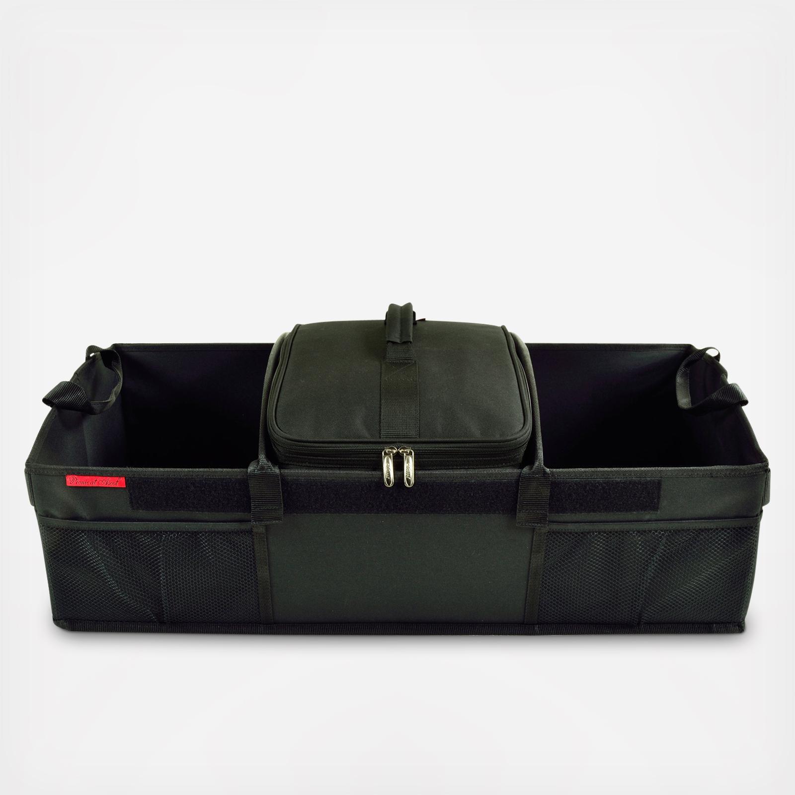 28-Can Rigid Base Trunk Organizer & Detachable Cooler