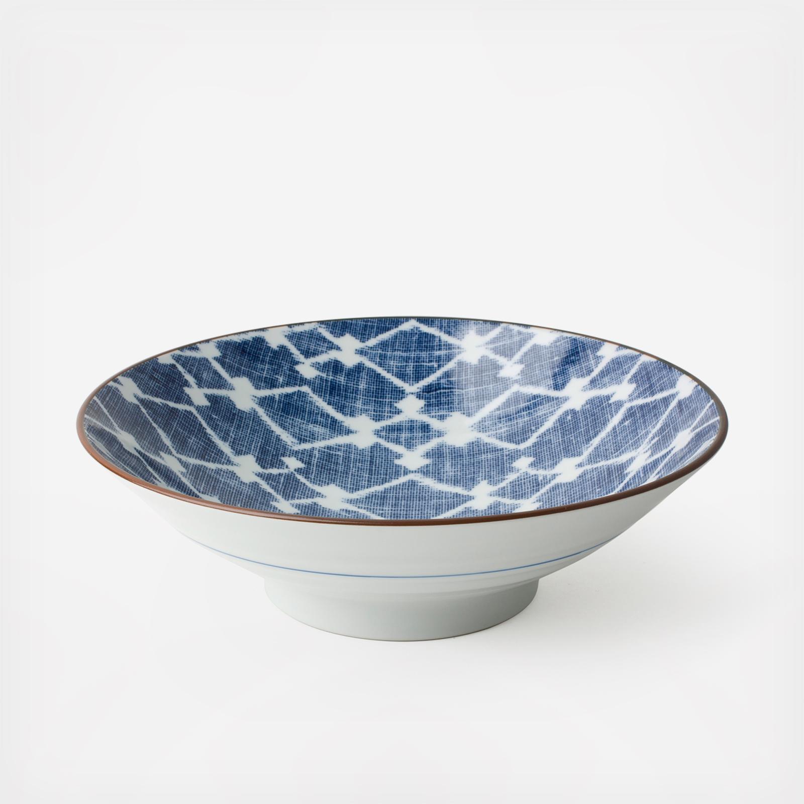 Aizome Hishi Serving Bowl