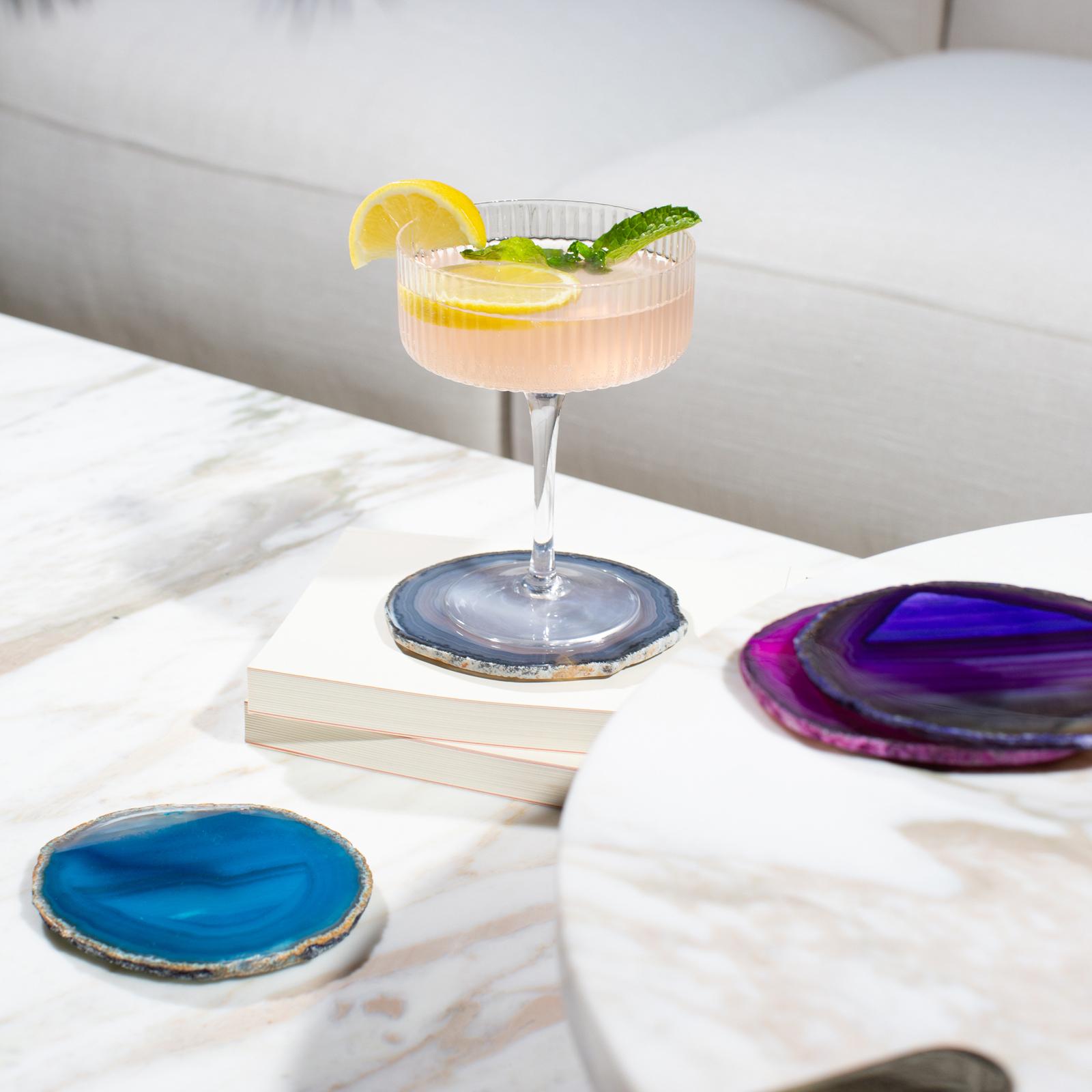 Assorted Pedra Coaster, Set of 4