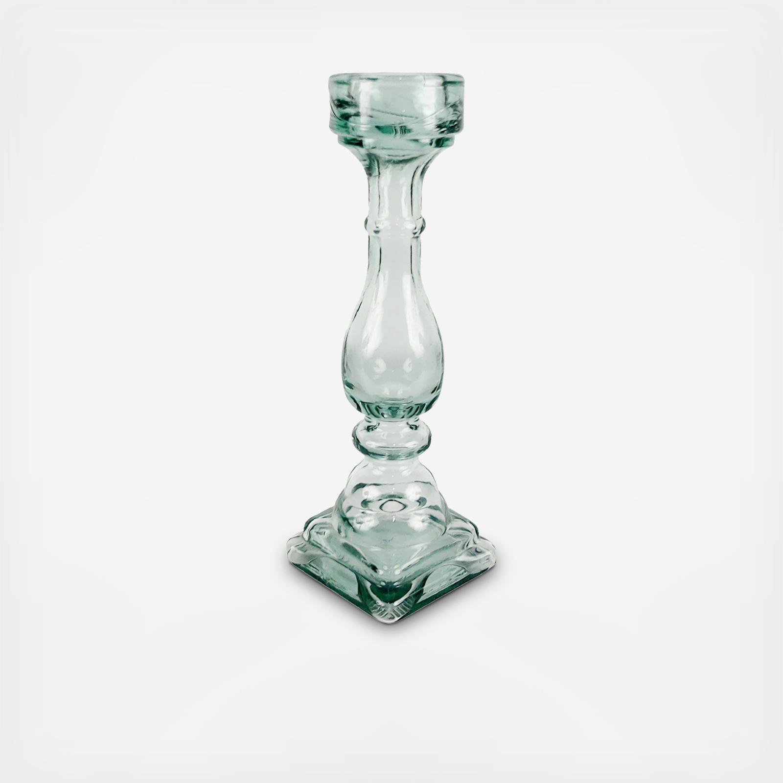 Recycled Glass Candlestick