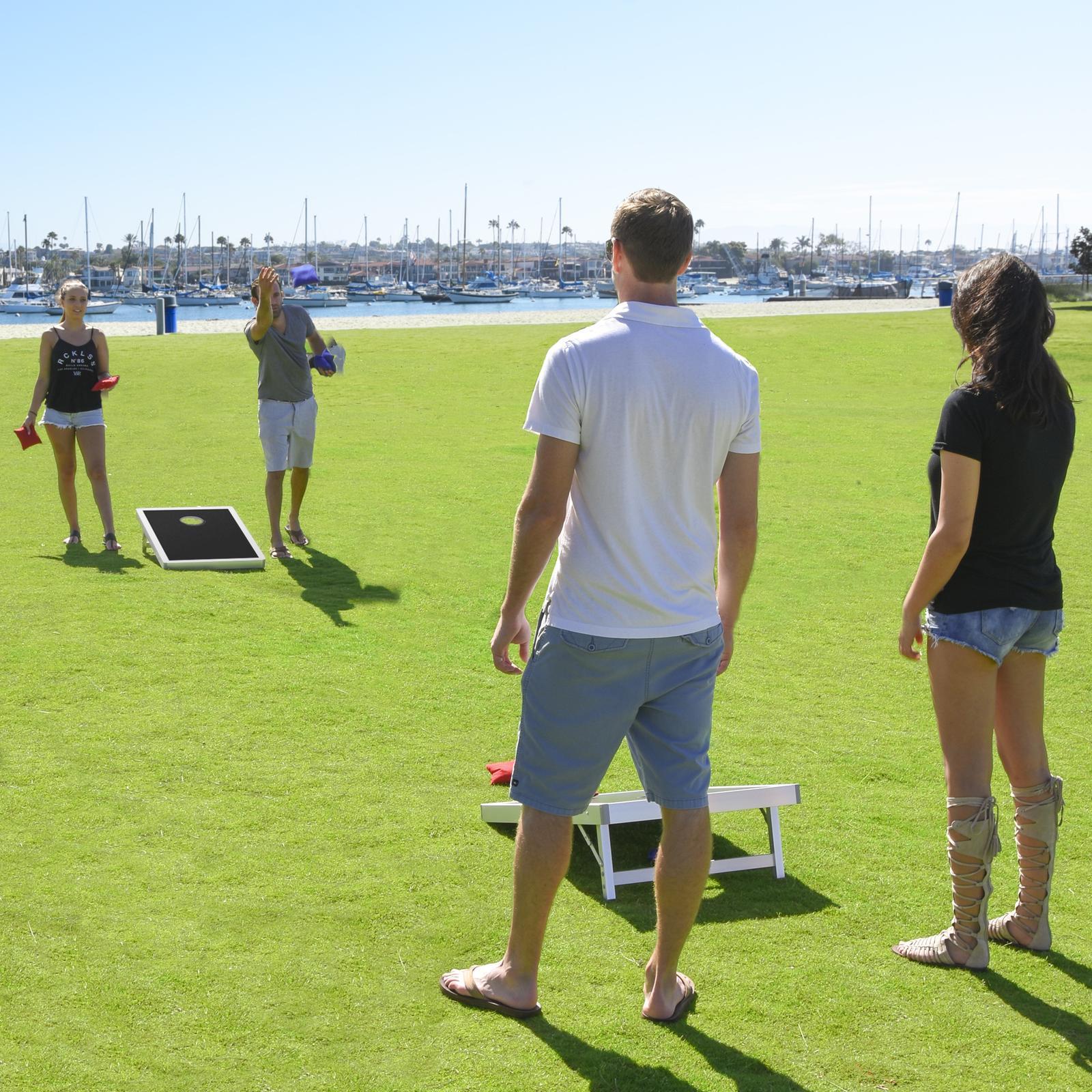 Cornhole Bean Bag Toss Game Set
