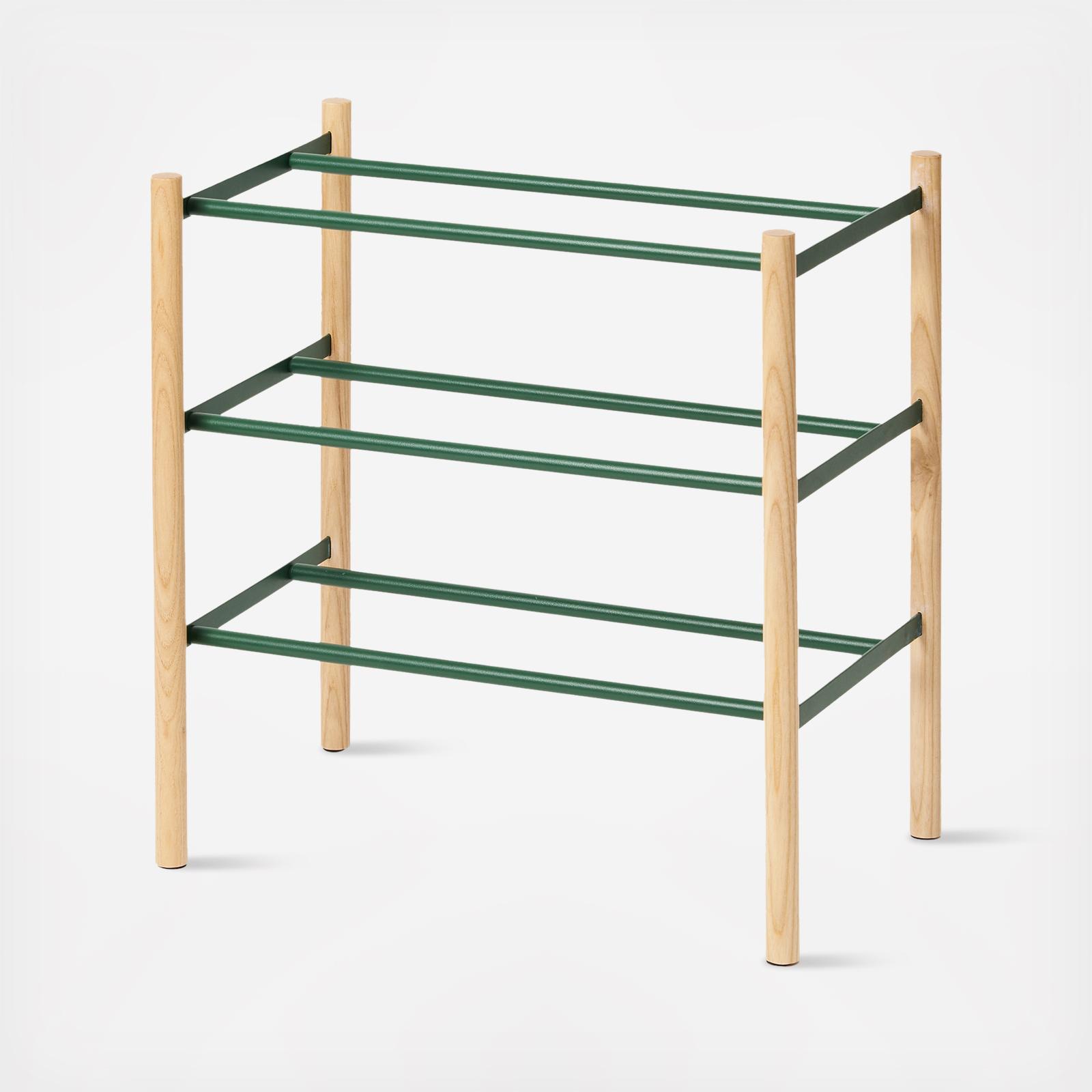 Modern Expandable 3-Tier Shoe Rack