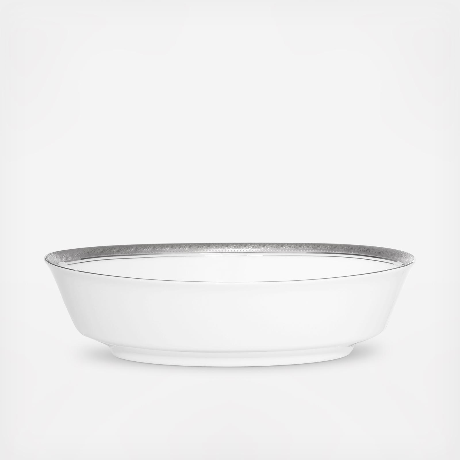 Crestwood Platinum Oval Vegetable Bowl