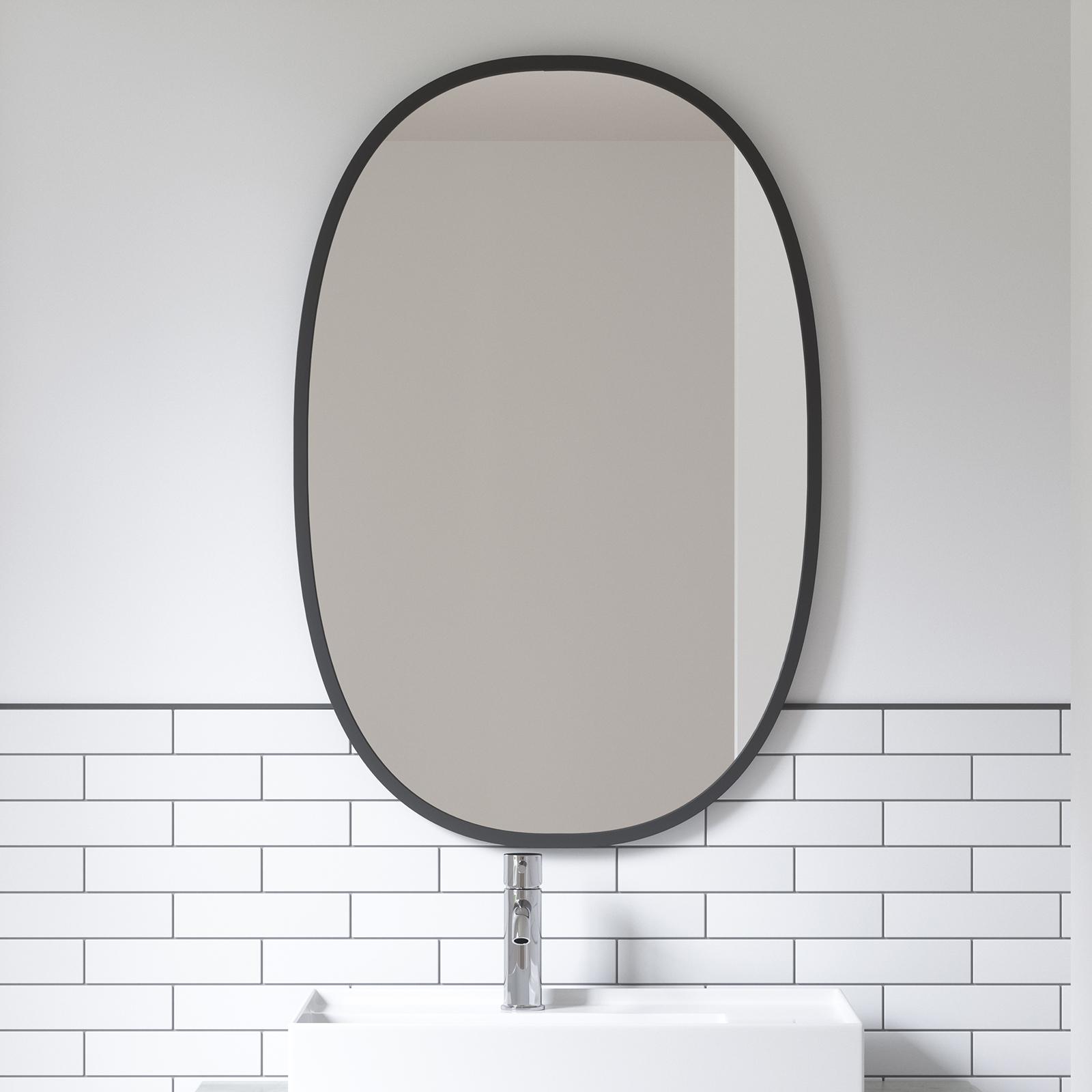 Hub Mirror Oval
