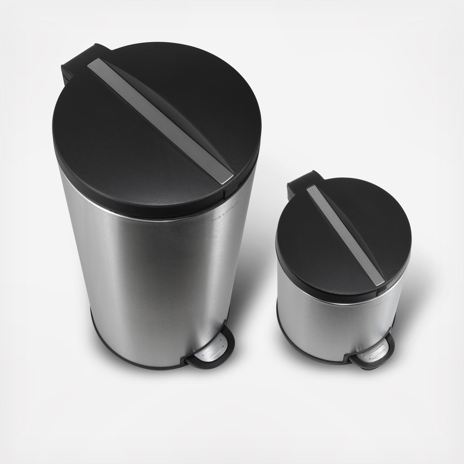 2-Piece Oscar Round Step Can Set