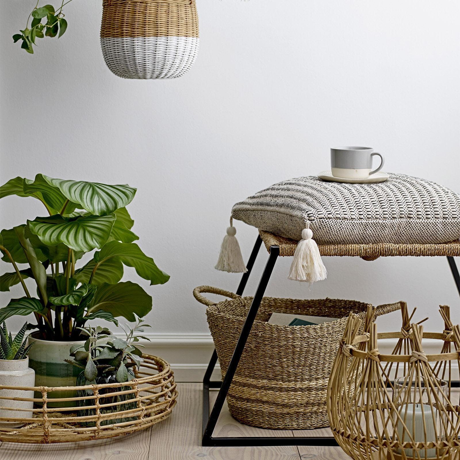 Seagrass & Palm Baskets with Handles