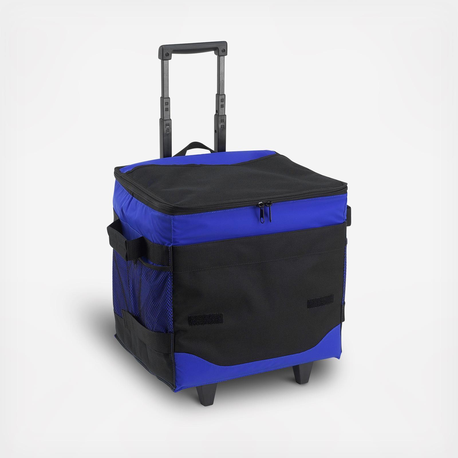 60-Can Collapsible Rolling Picnic Cooler