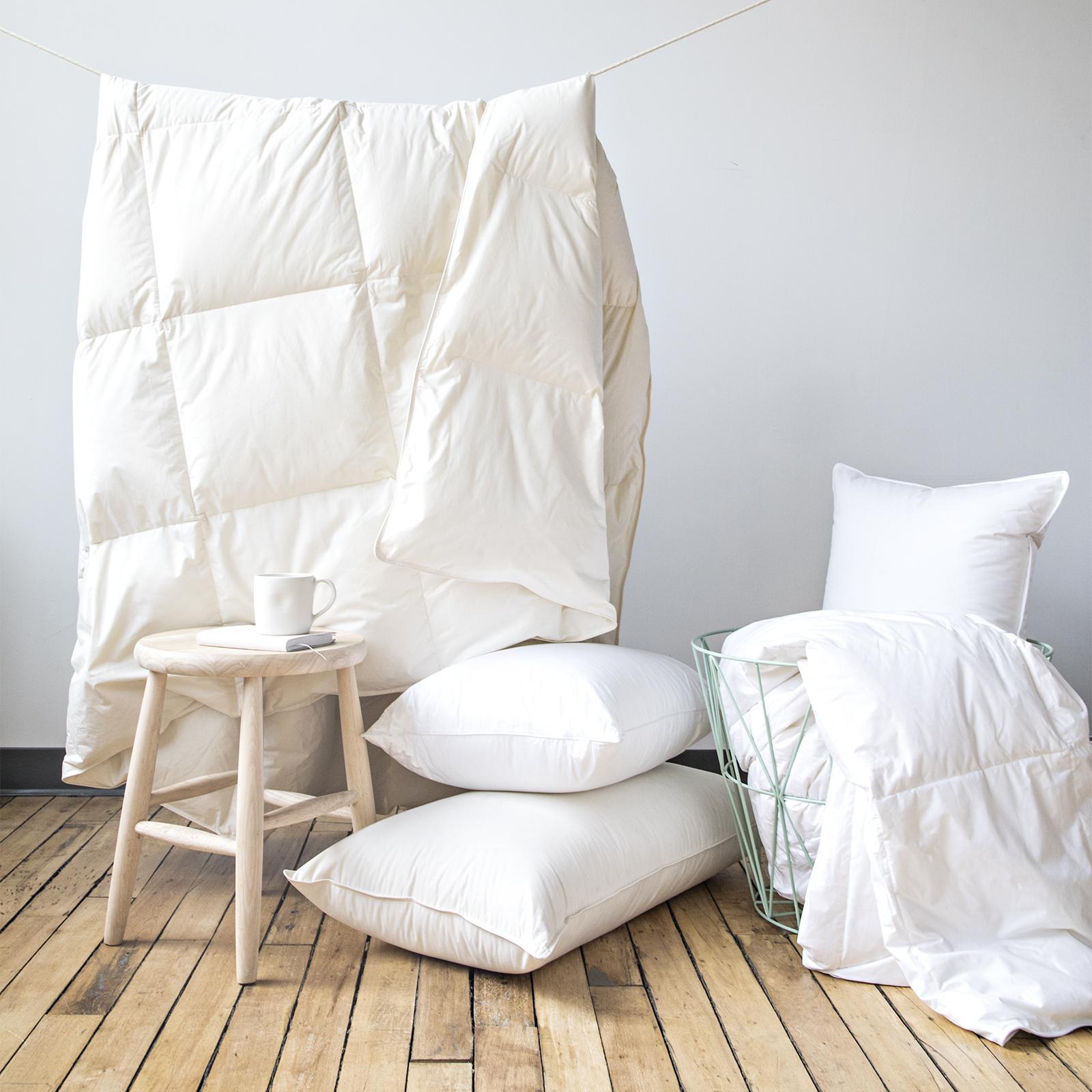 Avery Organic Wool & Down Blend Pillow