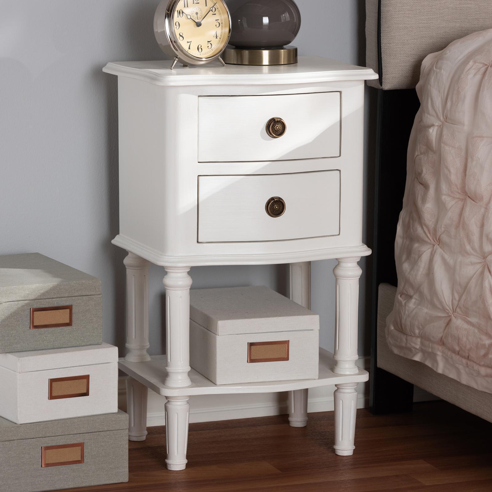 Audrey 2-Drawer Nightstand