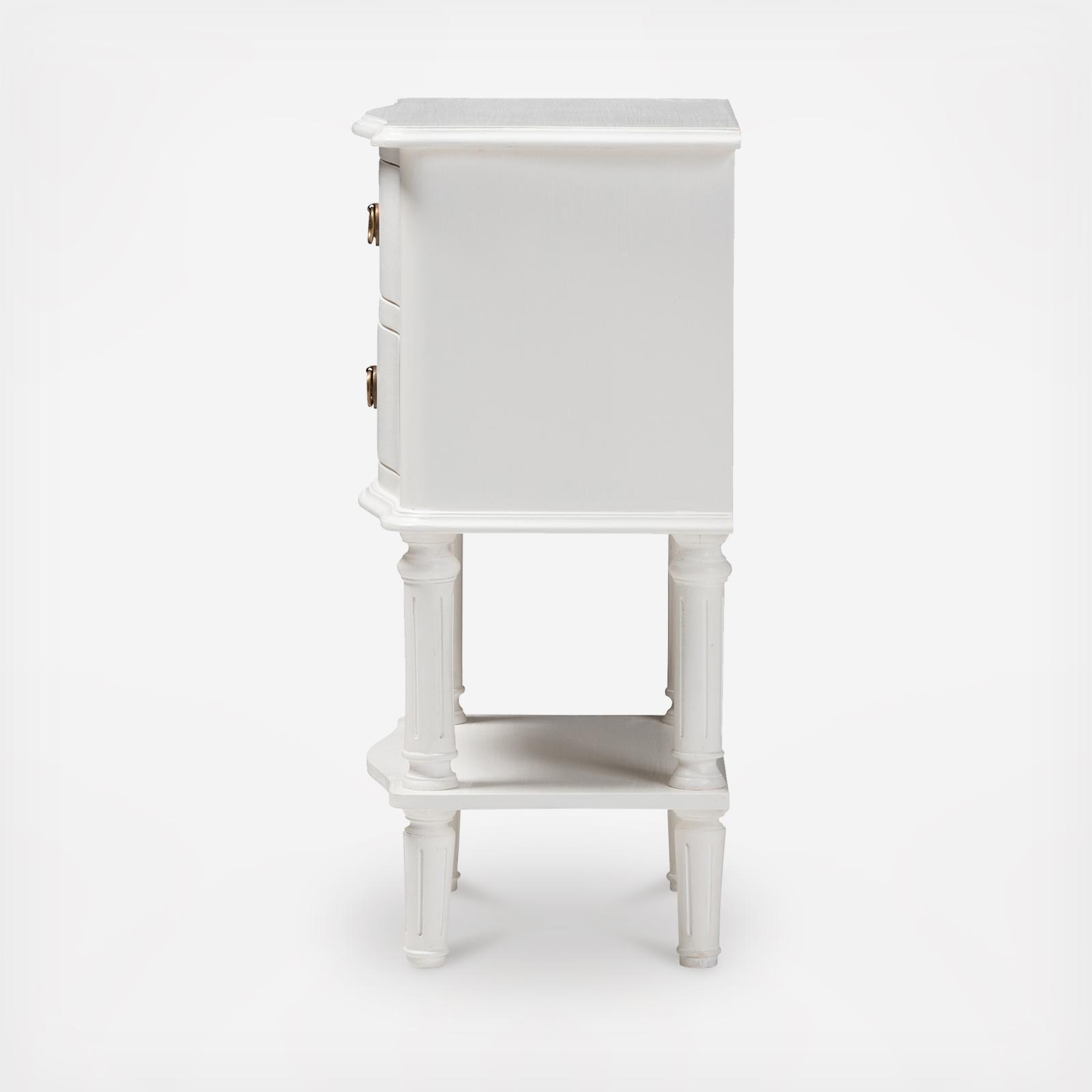 Audrey 2-Drawer Nightstand