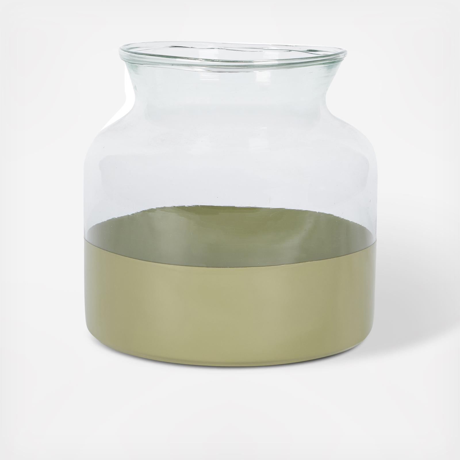 Colorblock Flower Vase