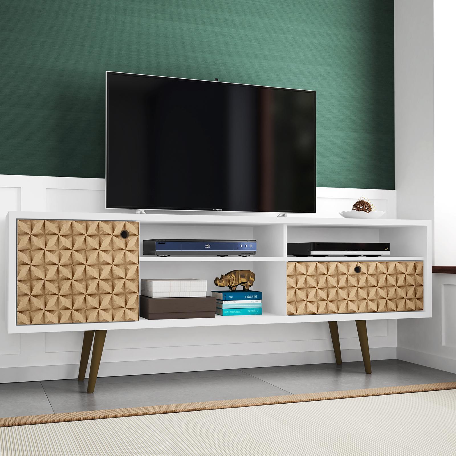 Extra Large Liberty Mid Century Modern TV Stand