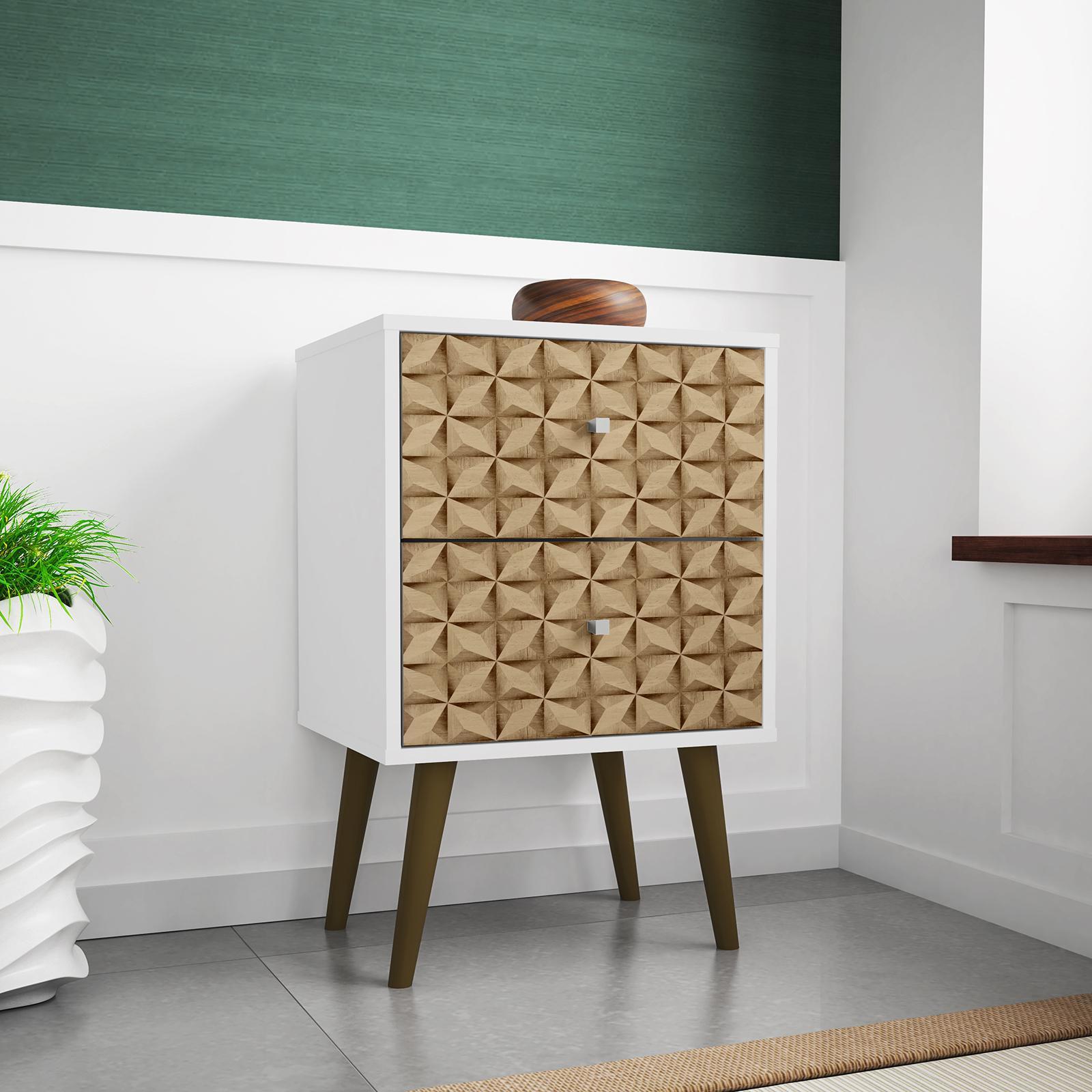 Liberty Mid Century Modern Nightstand 2.0