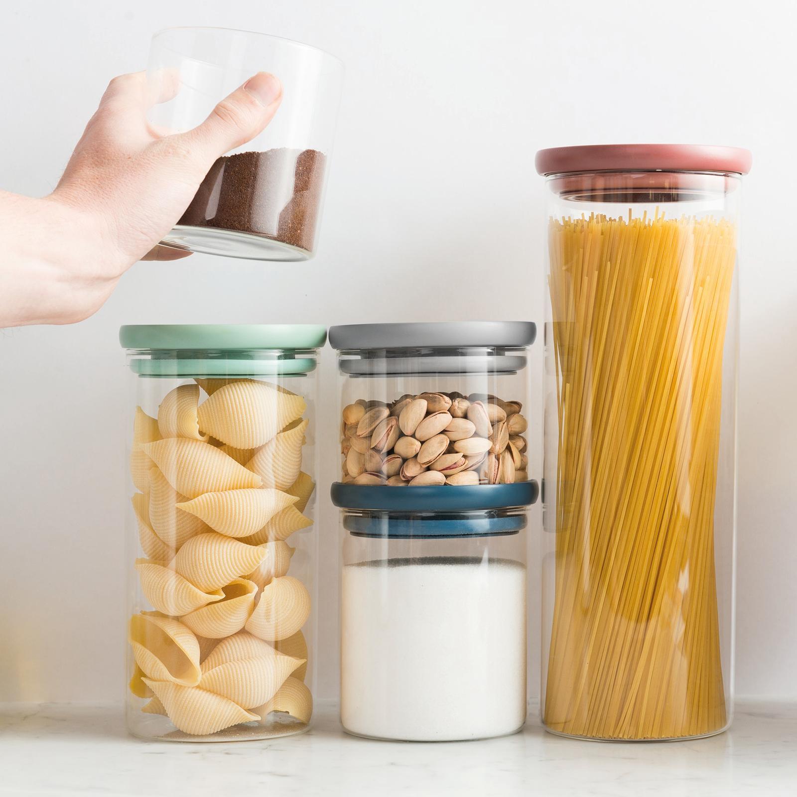 3-Piece Leo Glass Food Container