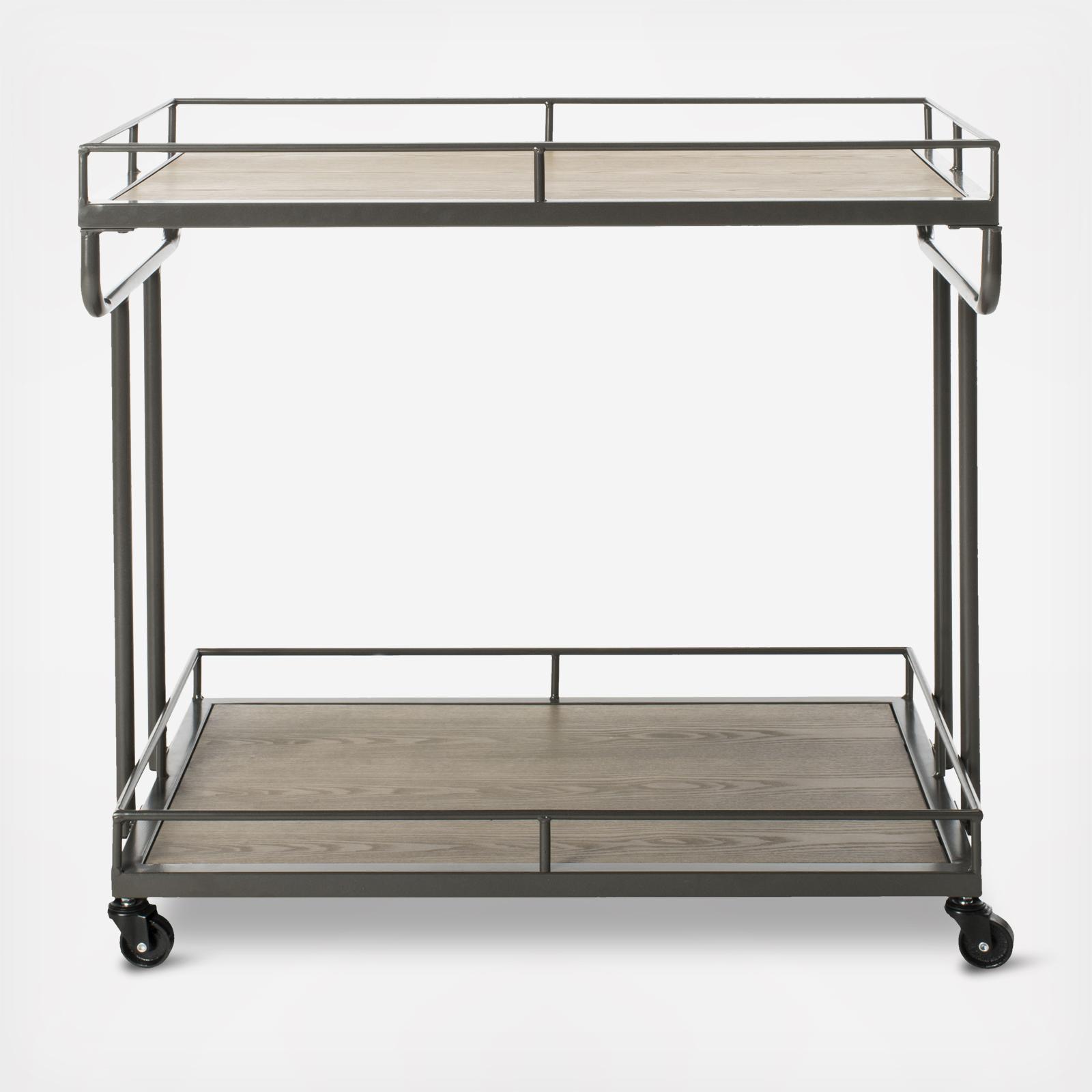 Dawson 2-Tier Bar Cart