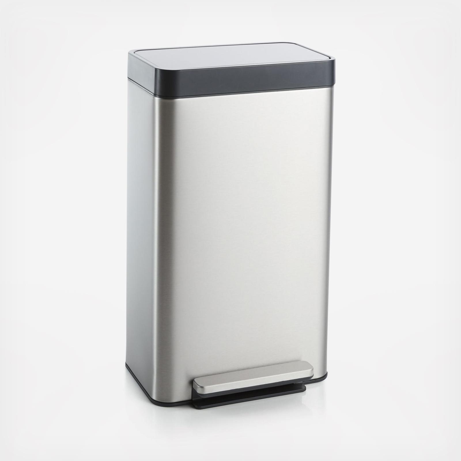 Kohler ® Stainless Steel 13-Gallon Step Trash Can