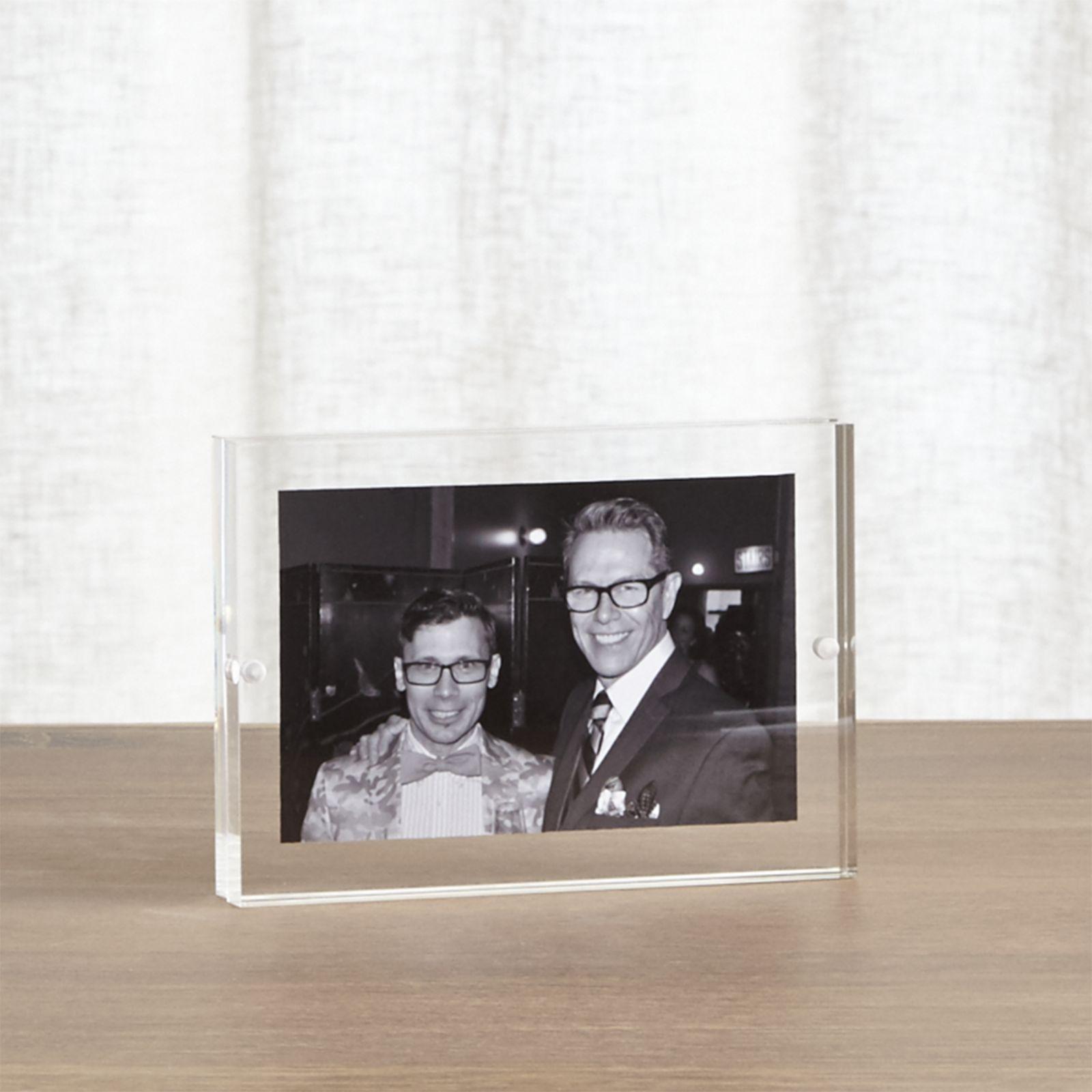 Acrylic Block Picture Frame