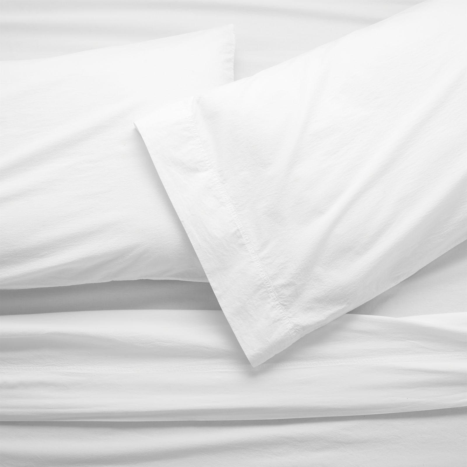 Washed Organic Queen Sheet Set